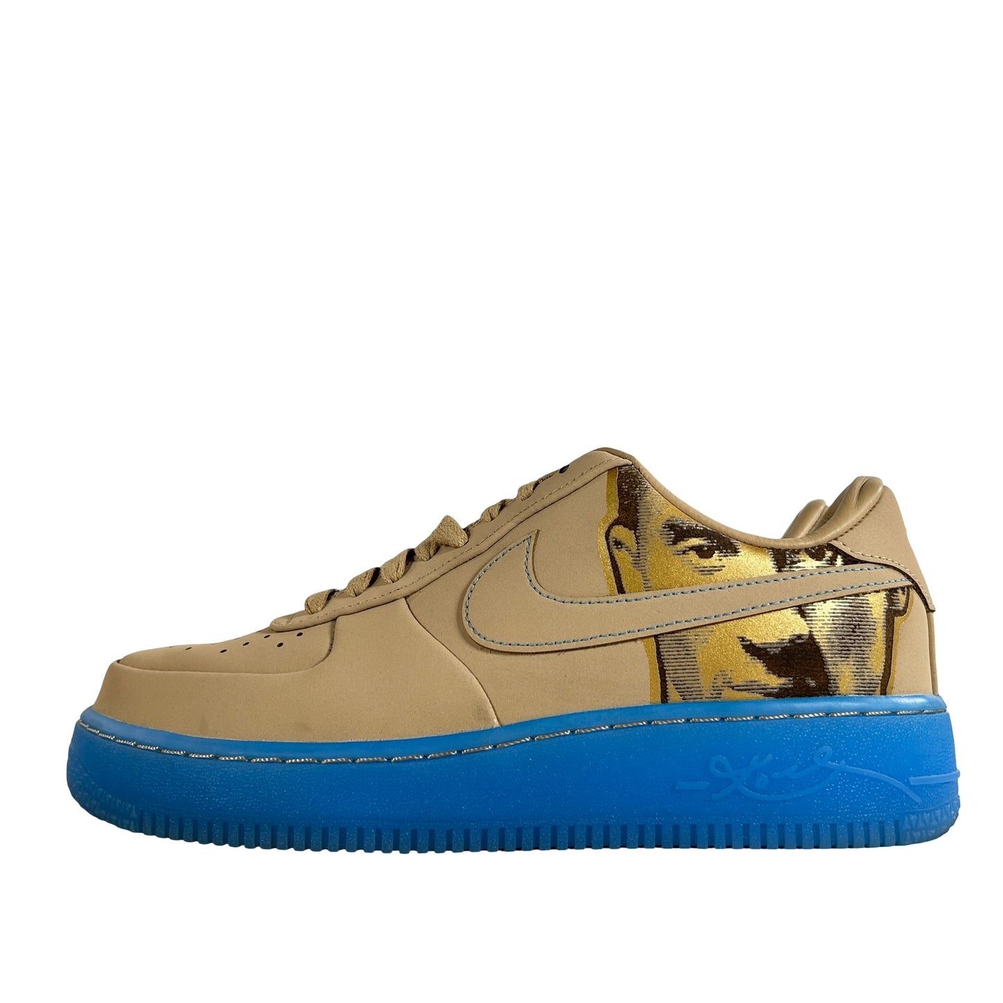IH1018 200 Nike Air Force 1 Low Protro Kobe Bryant Linen [USED] - 8 M (Used) (Replace Box)
