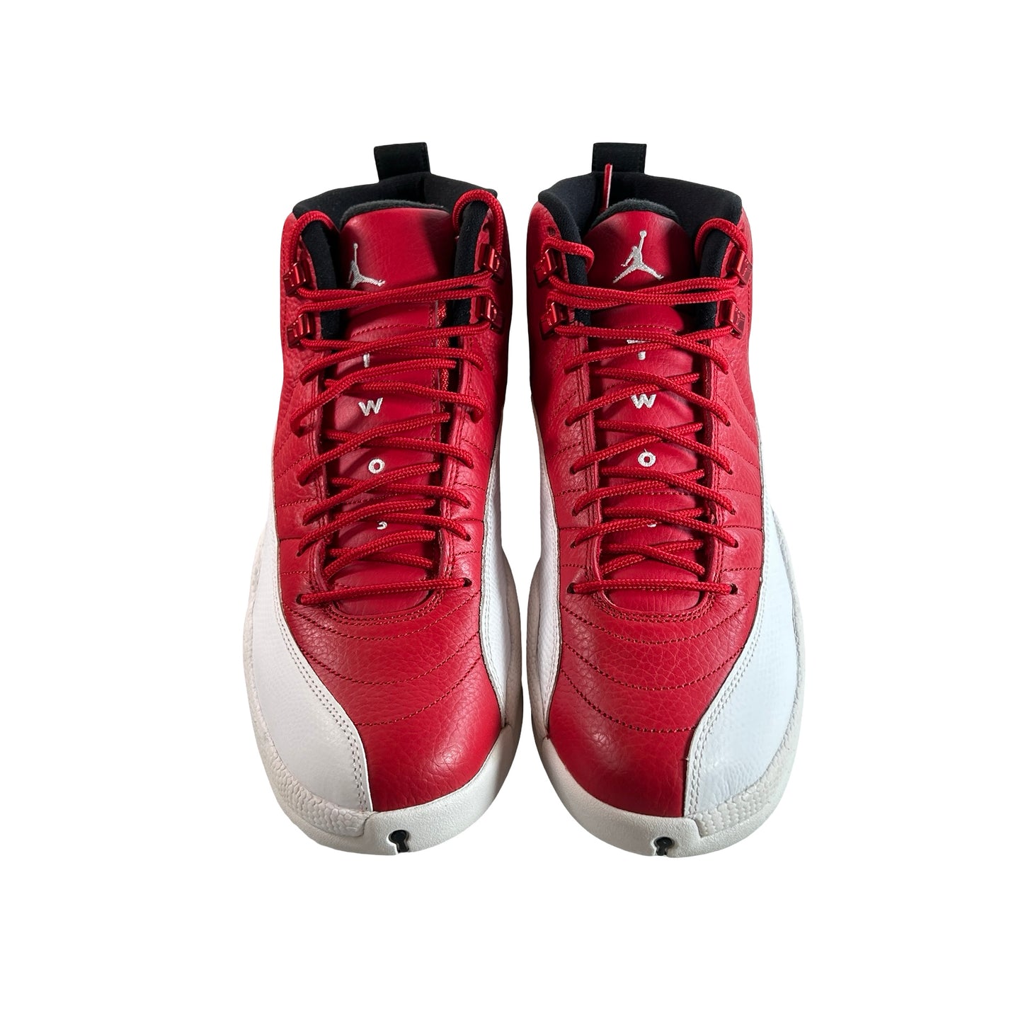 130690 600 Jordan 12 Retro Gym Red - 10.5 M (Yellowing)