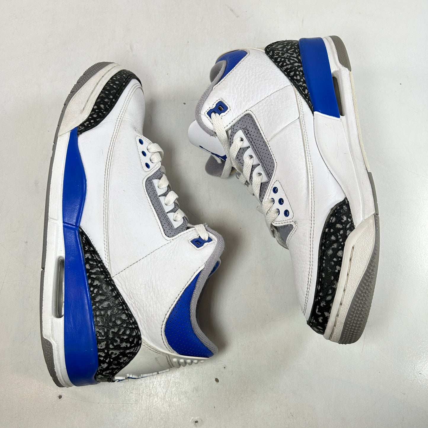 CT8532 145 Jordan 3 Retro Racer Blue [USED] - 10 M (Used) (No Box)