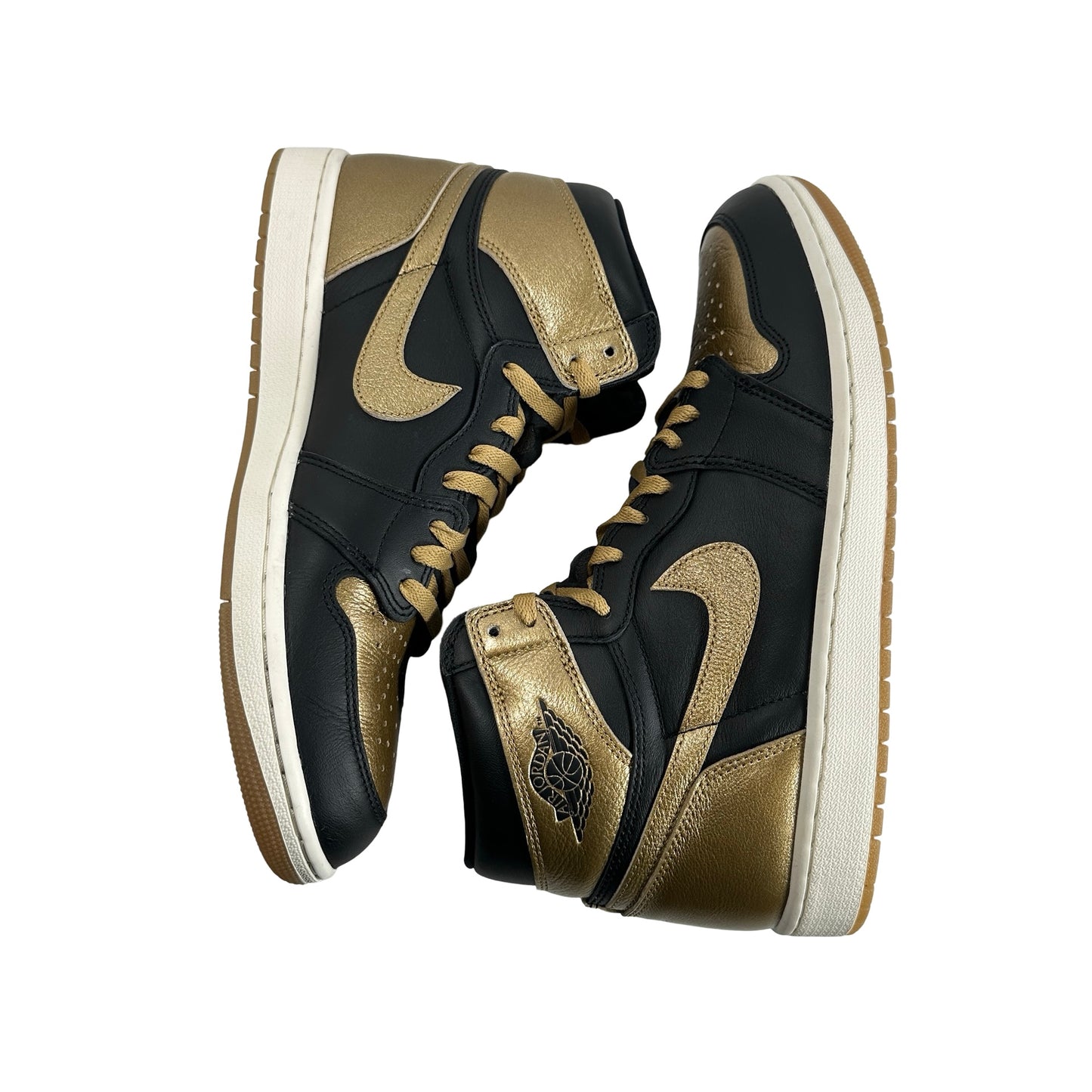 DZ5485 071 Jordan 1 Retro High OG Black Metallic Gold [USED] - 11.5 M (Used)