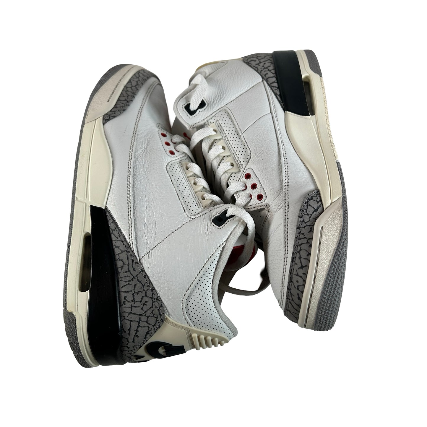DN3707 100 Jordan 3 Retro White Cement Reimagined [USED] - 9.5 M (Used19)