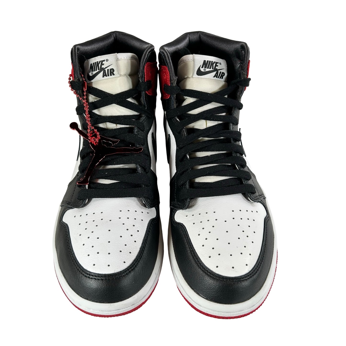 CD0461 016 Jordan 1 Retro High Satin Black Toe (Women's) [USED] - 9 W (Used2)