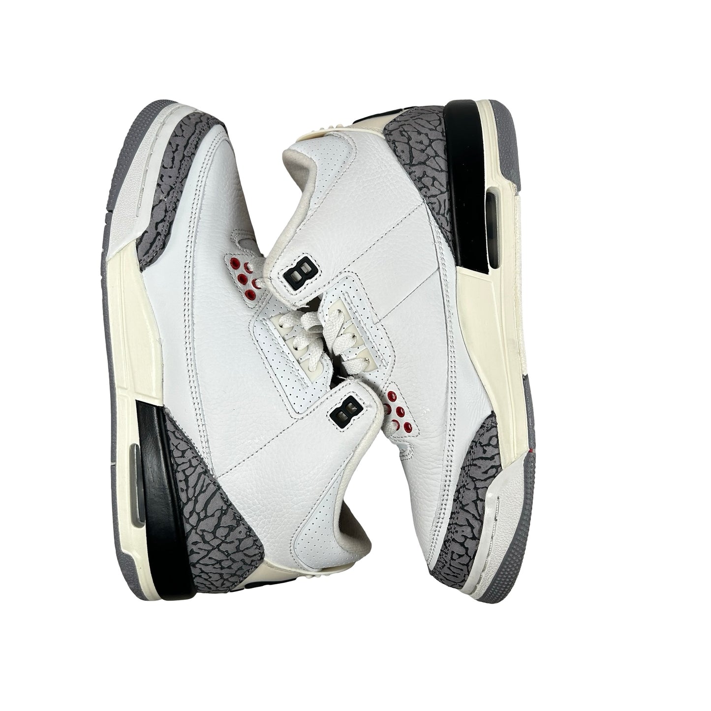 DM0967 100 Jordan 3 Retro White Cement Reimagined (GS) [USED]  - 6.5 Y (Used5)