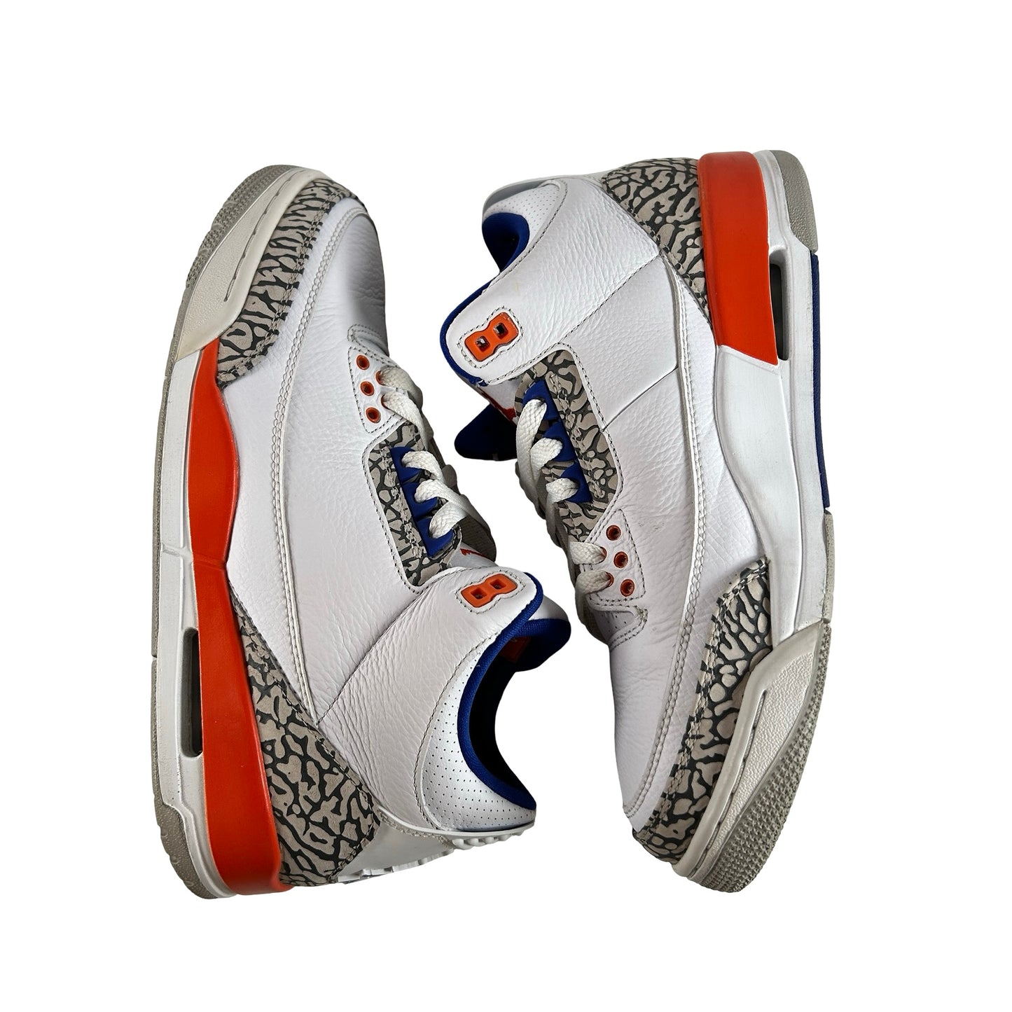 136064 148 Jordan 3 Retro Knicks [USED] - 8.5 M (Used)