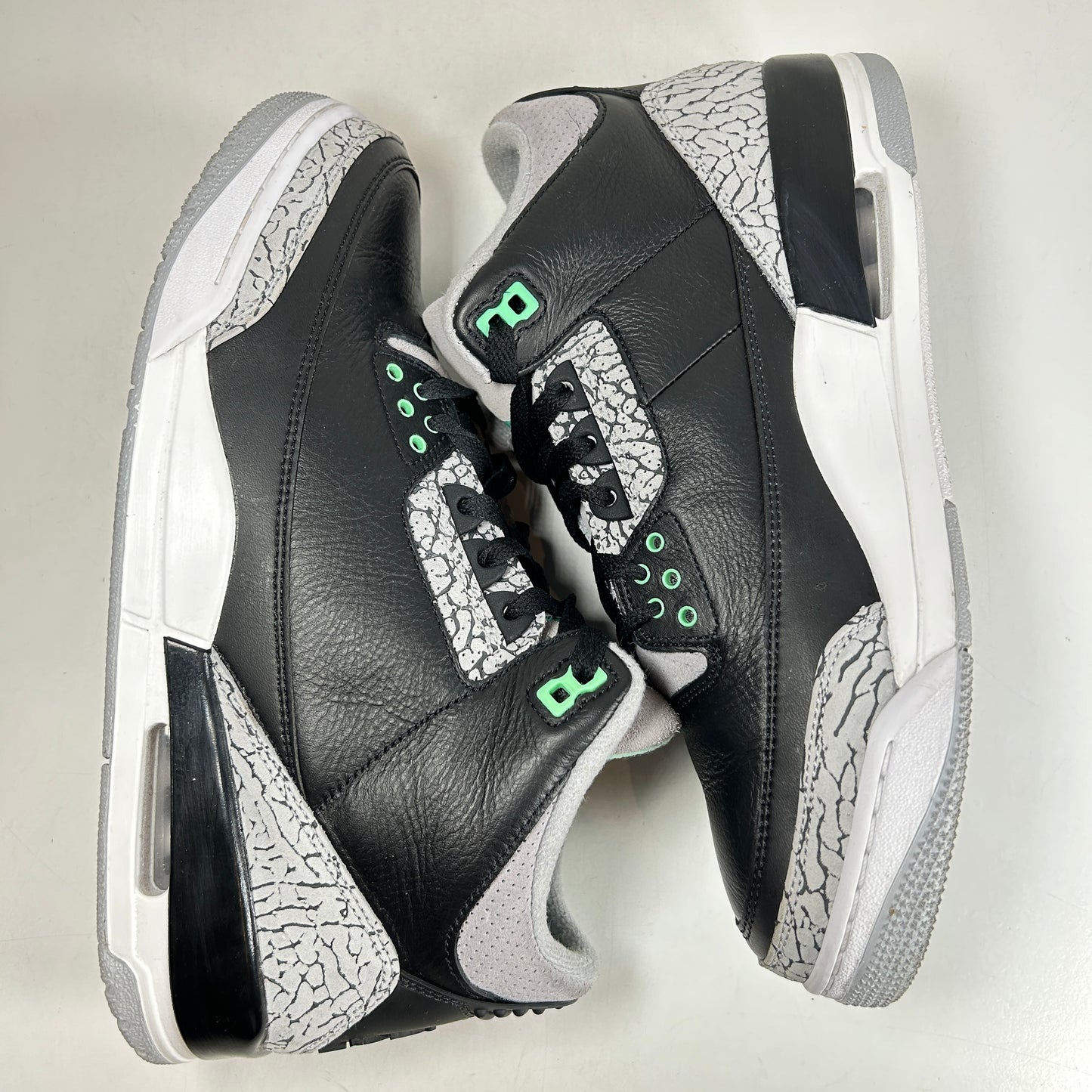 CT8532 031 Jordan 3 Retro Green Glow [USED] - 10 M (Used2)