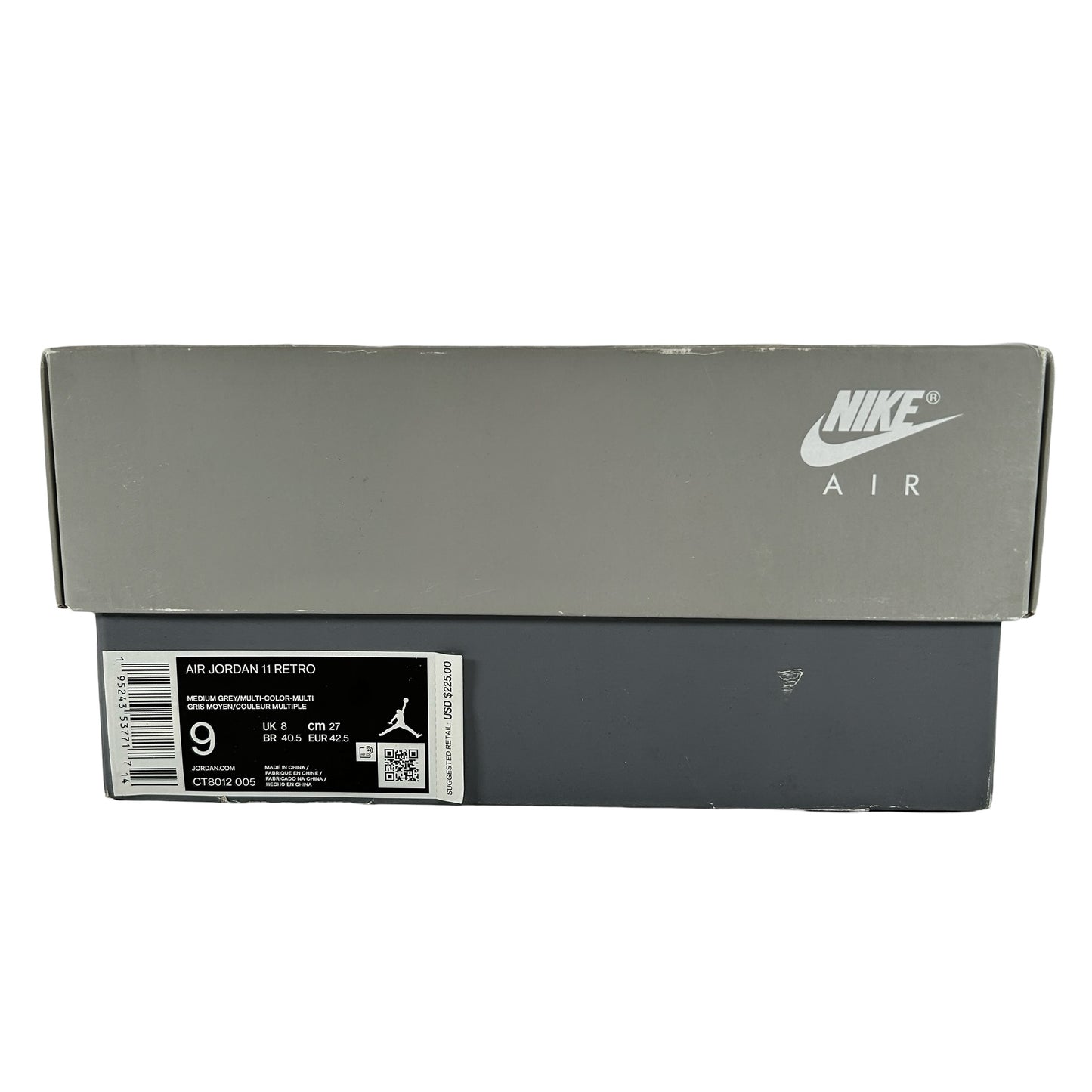 CT8012 005 Jordan 11 Retro Cool Grey (2021) [USED] - 9 M (Used3)