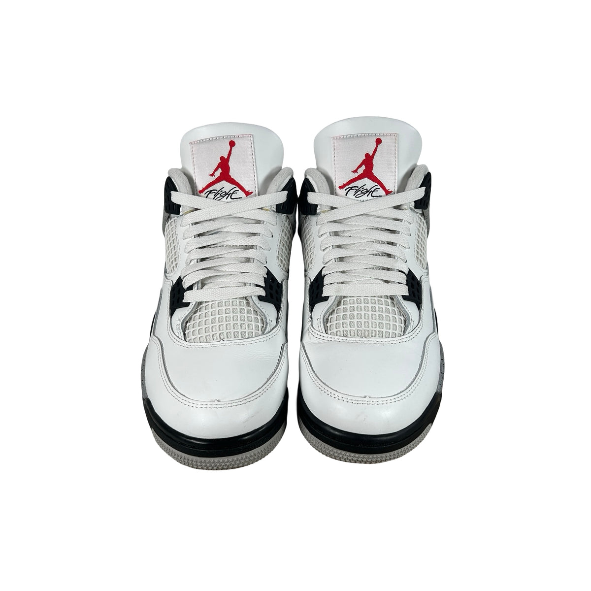 FV5029 100 Jordan 4 Retro White Cement (2025) [USED] - 9 M (Used19)