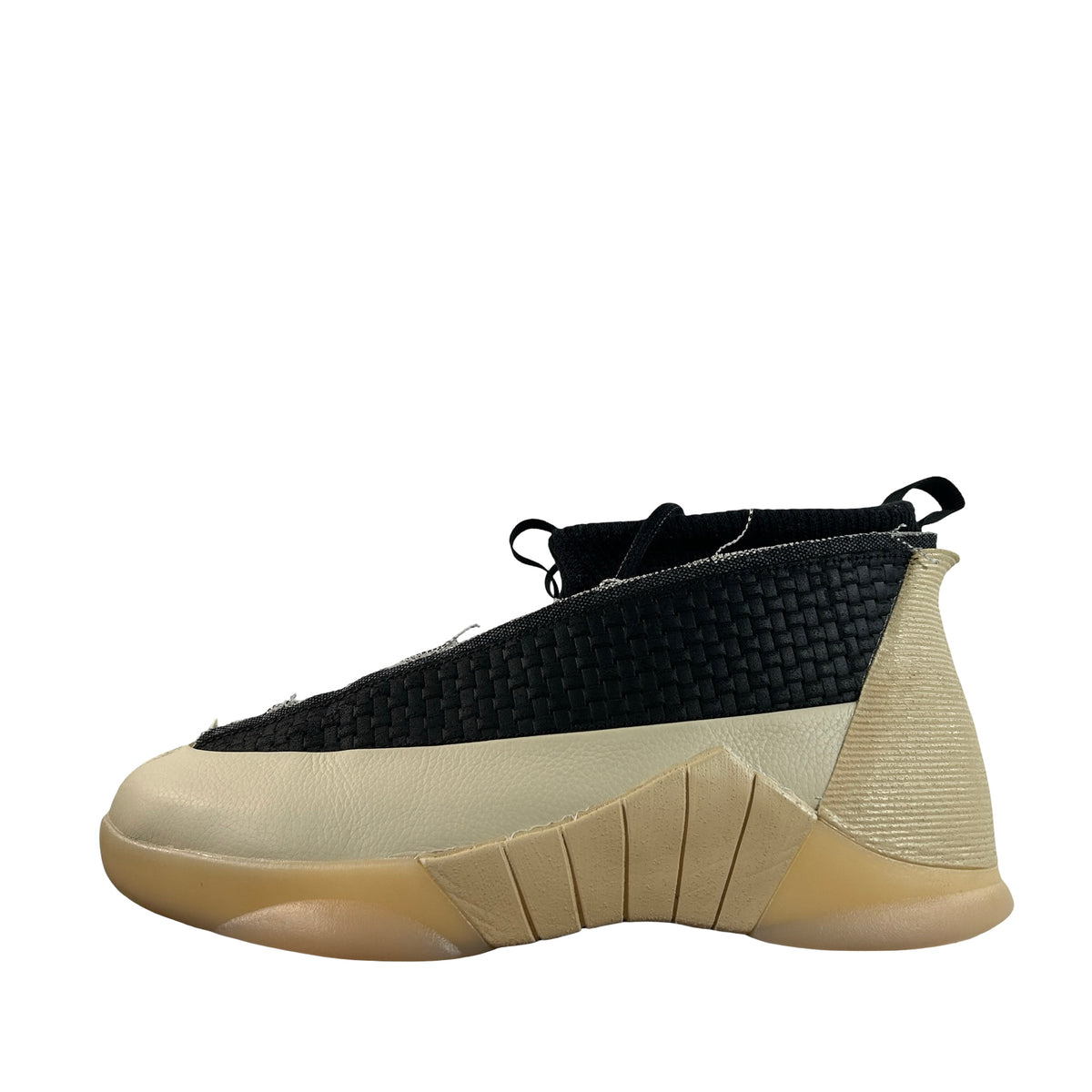 IV7637 100 Jordan 15-23RE Black Muslin [USED] - 10.5 M (Used)
