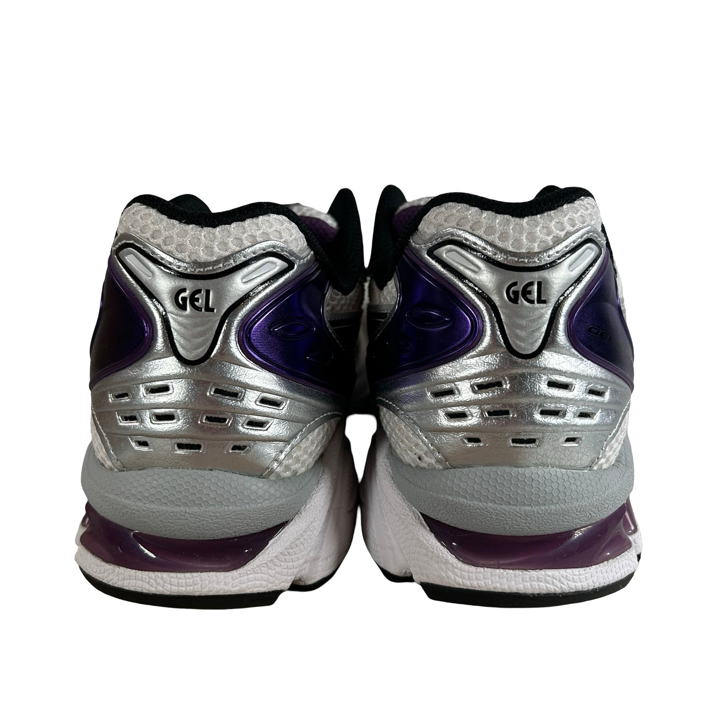 1202A056 111 ASICS Gel-Kayano 14 White Dark Grape (Women's) [USED] - 10 W (Used2)