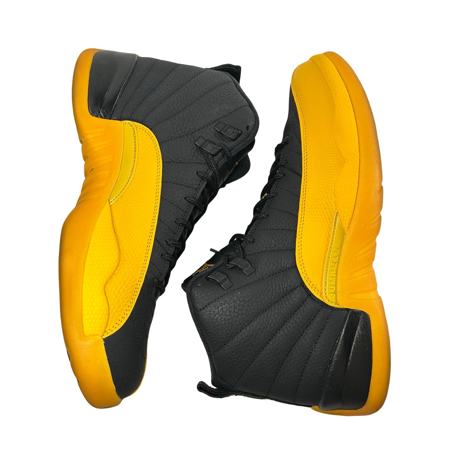 130690 070 Jordan 12 Black University Gold [USED] - 10.5 M (VNDS) (No Box)