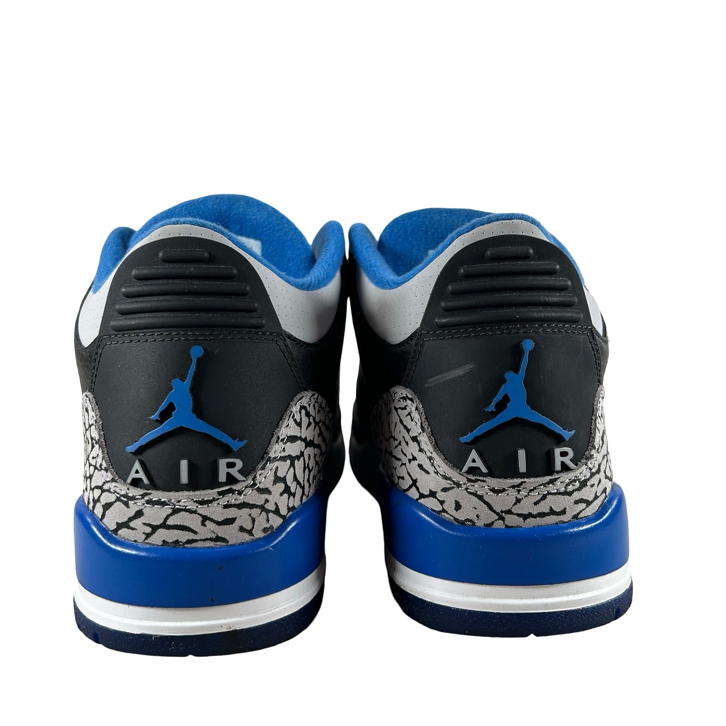 136064 007 Jordan 3 Retro Sport Blue [USED] - 9.5 M (Used2)