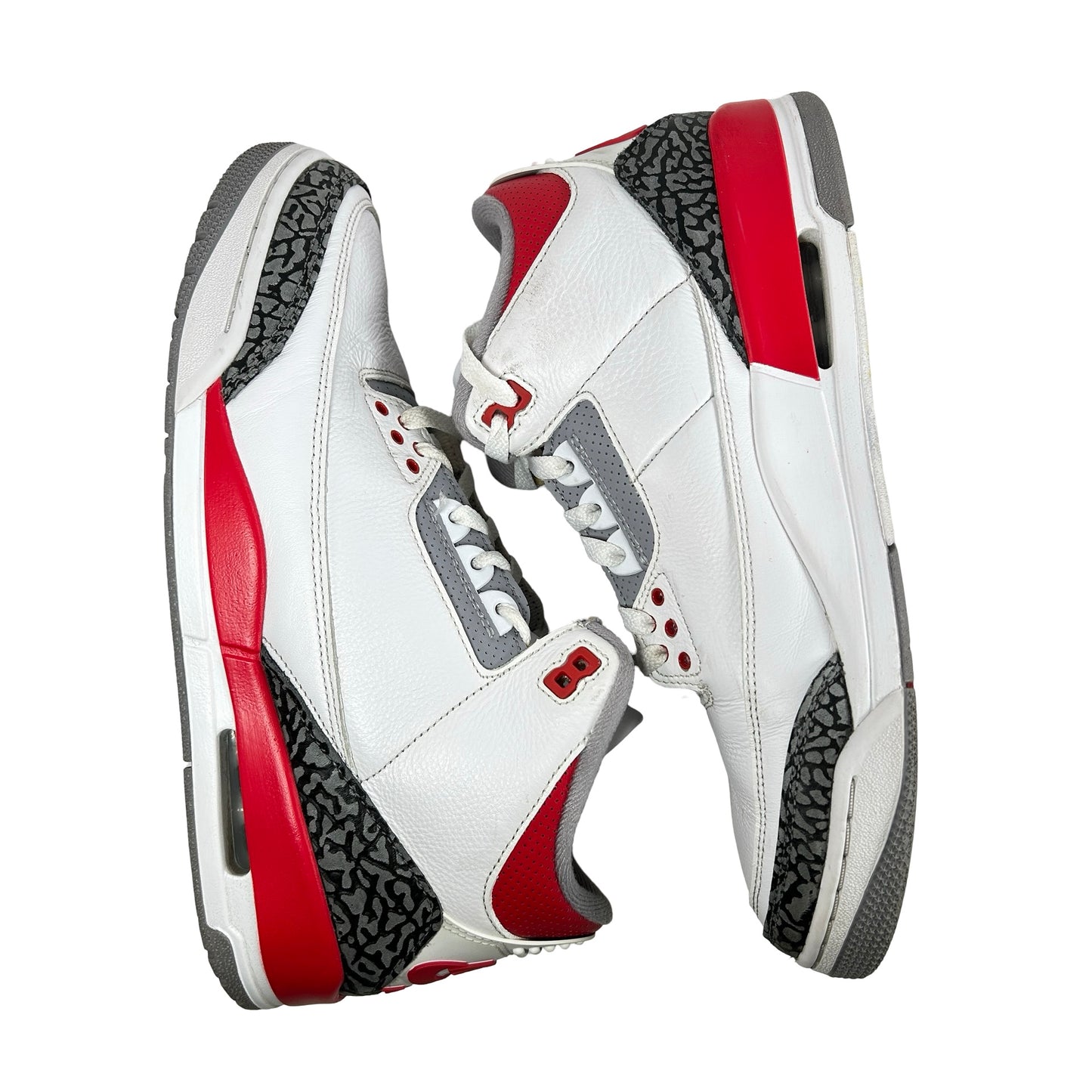DN3707 160 Jordan 3 Retro Fire Red (2022) [USED] - 11 M (Used7)