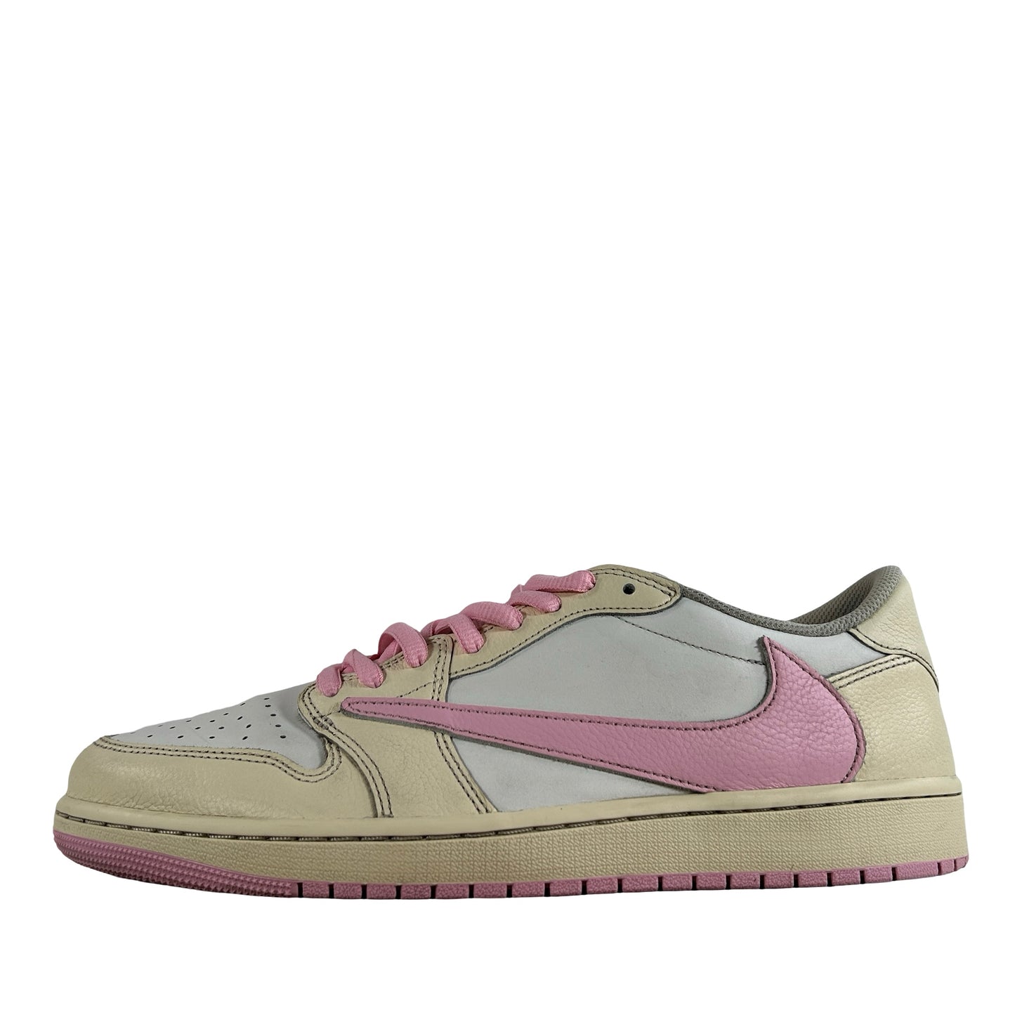 IQ7604 100 Jordan 1 Retro Low OG SP Travis Scott Shy Pink [USED] - 12 M (Used)