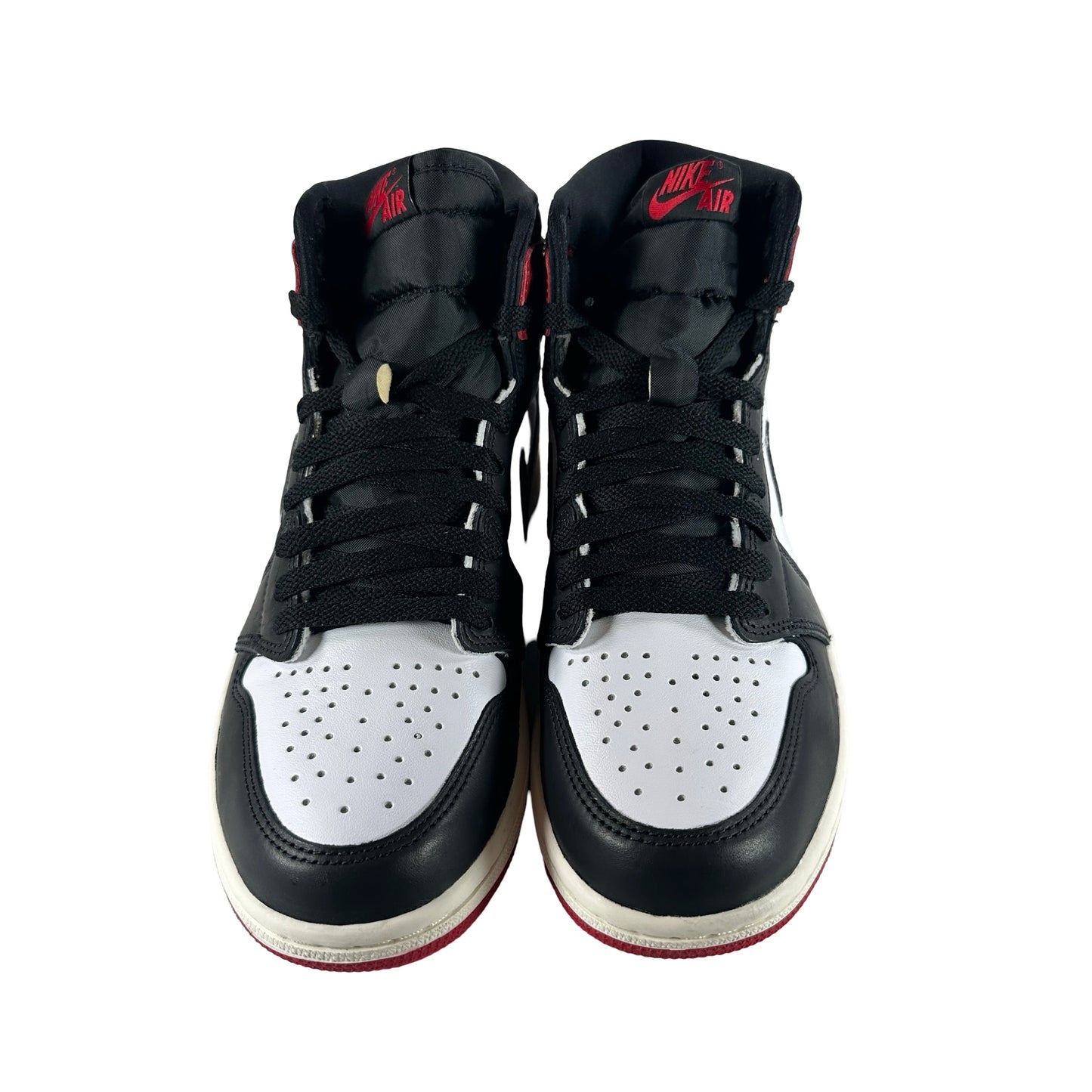 DZ5485 106 Air Jordan 1 High OG Black Toe Reimagined [USED] - 8 M (Used)
