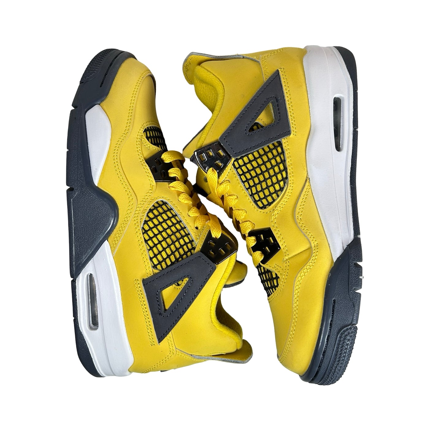 408452 700 Jordan 4 Retro Lightning (GS) [USED] - 4.5 Y (Used)