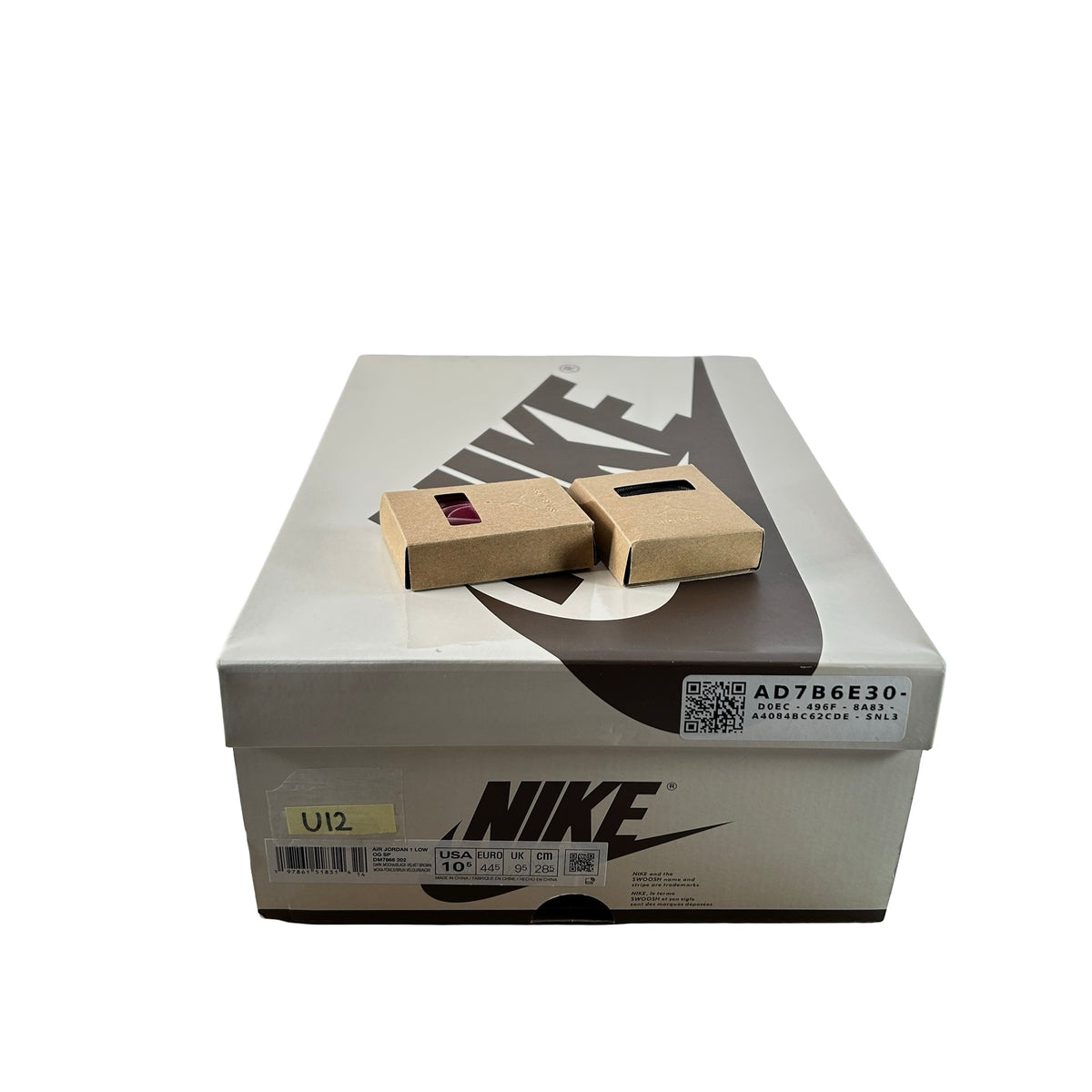 DM7866 202 Jordan 1 Retro Low OG SP Travis Scott Velvet Brown [USED] - 10.5 M (Used12)
