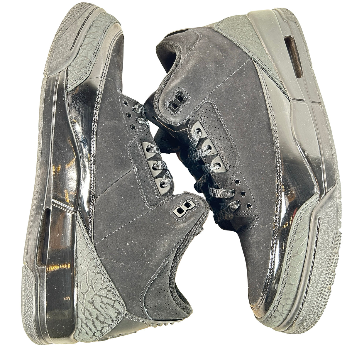 CT8532 001 Jordan 3 Retro Black Cat (2025) [USED] - 11.5 M (Used14) (Replace Lid)