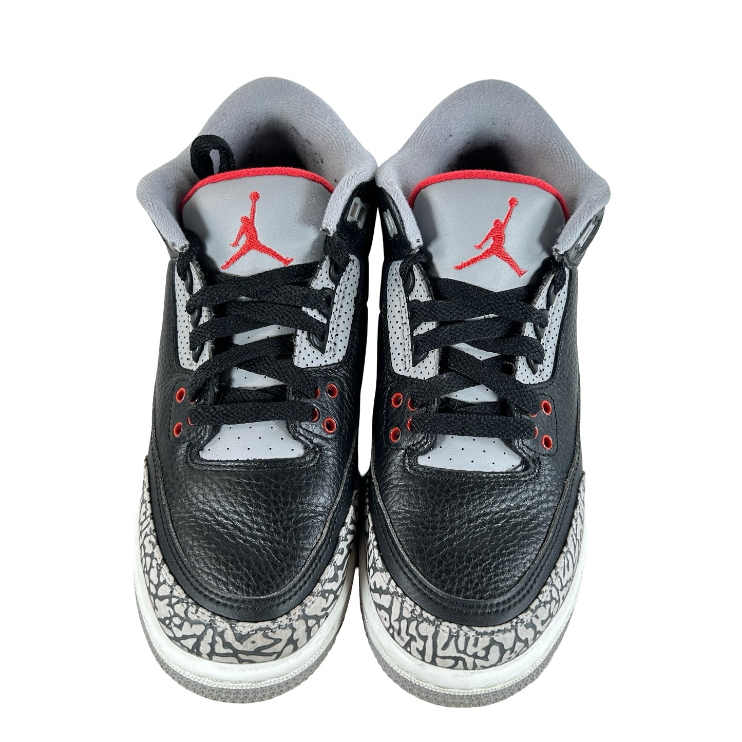 854261 001 Jordan 3 Retro Black Cement (2018) (GS) [USED] - 5.5 Y (Used) (No Box)