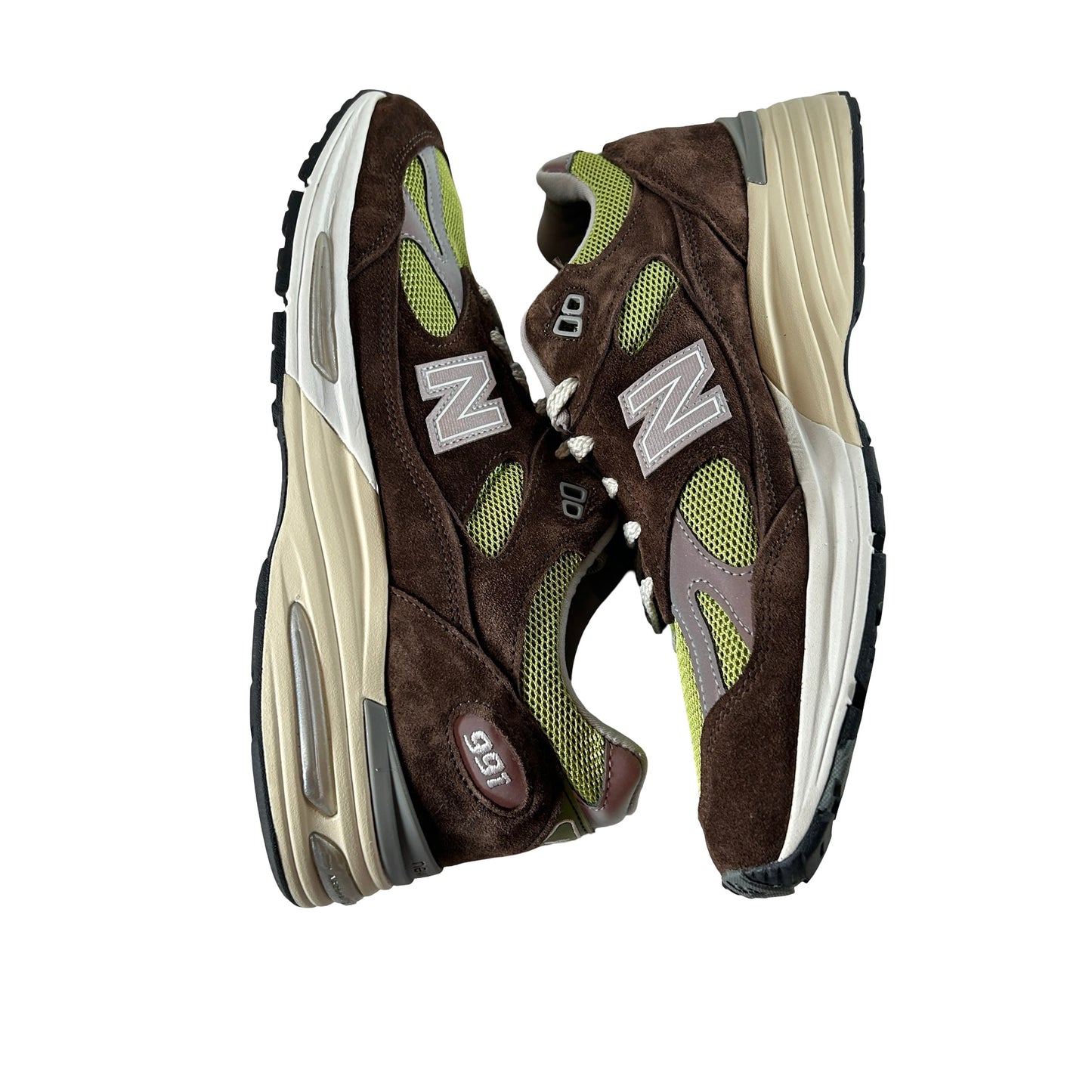 U991CK2 New Balance 991v2 MiUK Daniëlle Cathari x Kith Reverse Matcha [USED] - 9.5 M (Used)