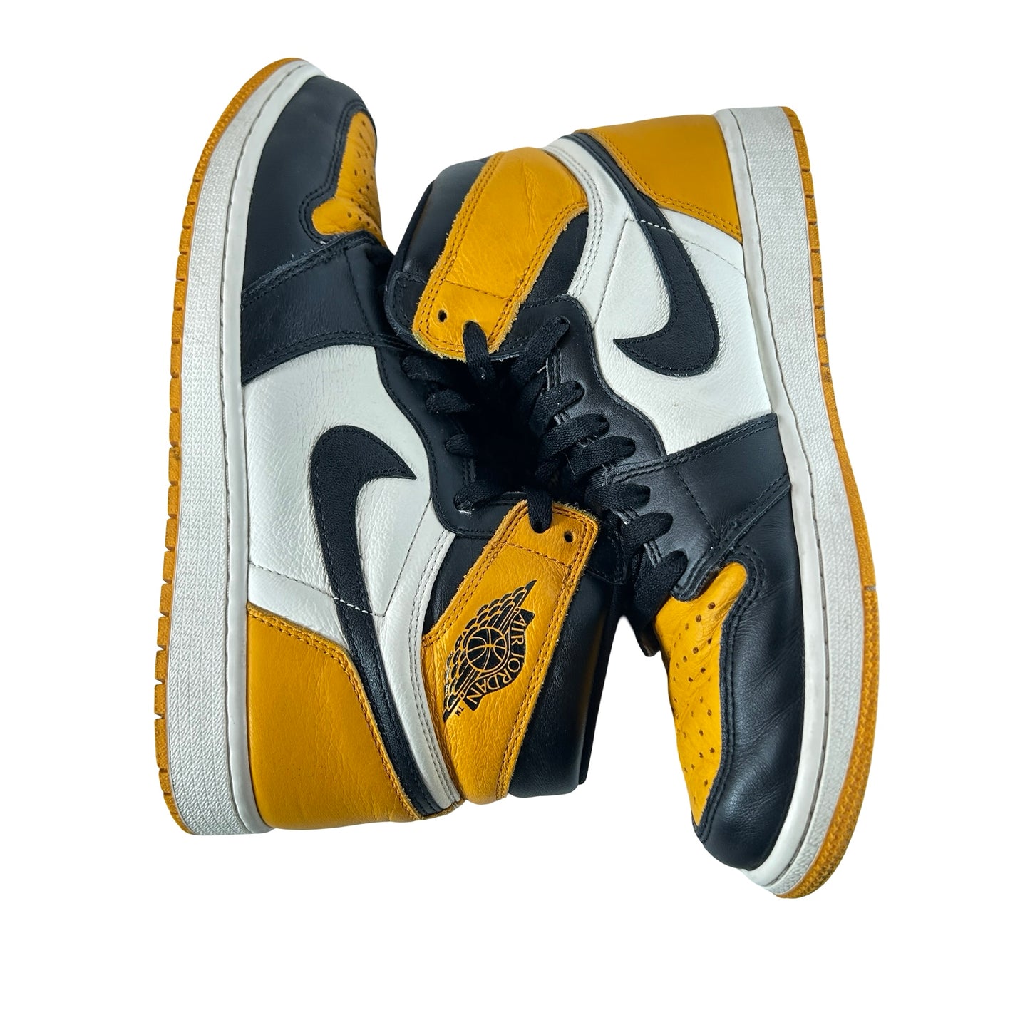 555088 711 Jordan 1 Retro High OG Yellow Toe [USED] - 9.5 M (Used4)