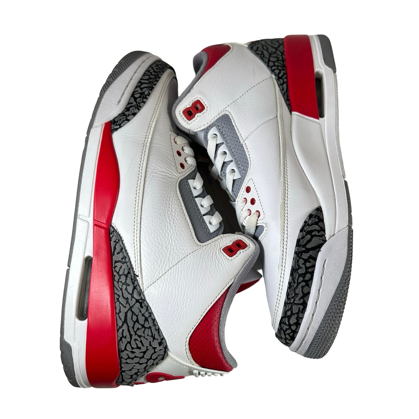 DN3707 160 Jordan 3 Retro Fire Red (2022) [USED] - 10.5 M (Used) (No Box)