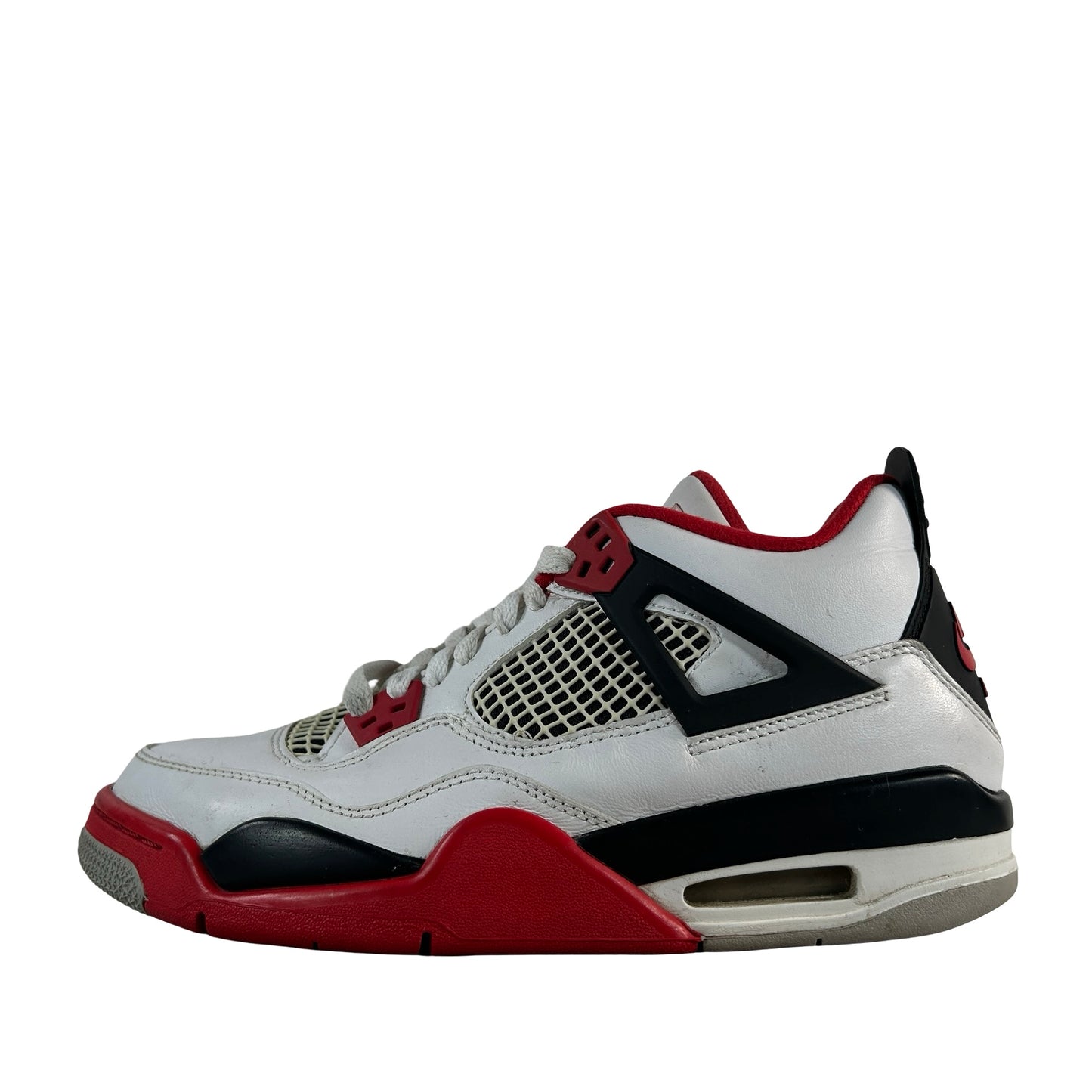 408452 160 Jordan 4 Retro Fire Red (2020) (GS) [USED] - 7 Y (Used3)