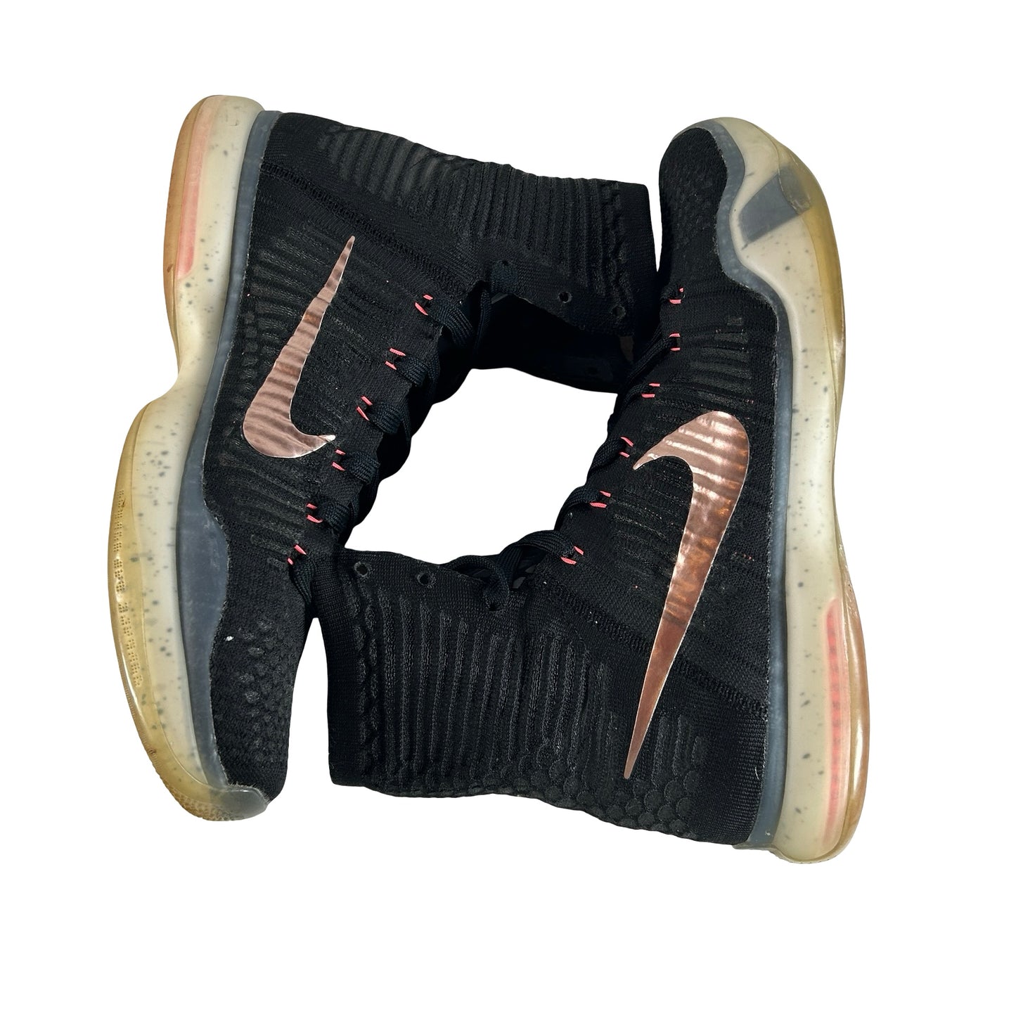718763 091 Nike Kobe 10 Elite Elite High Rose Gold Pack [USED] - 9 M (Used)