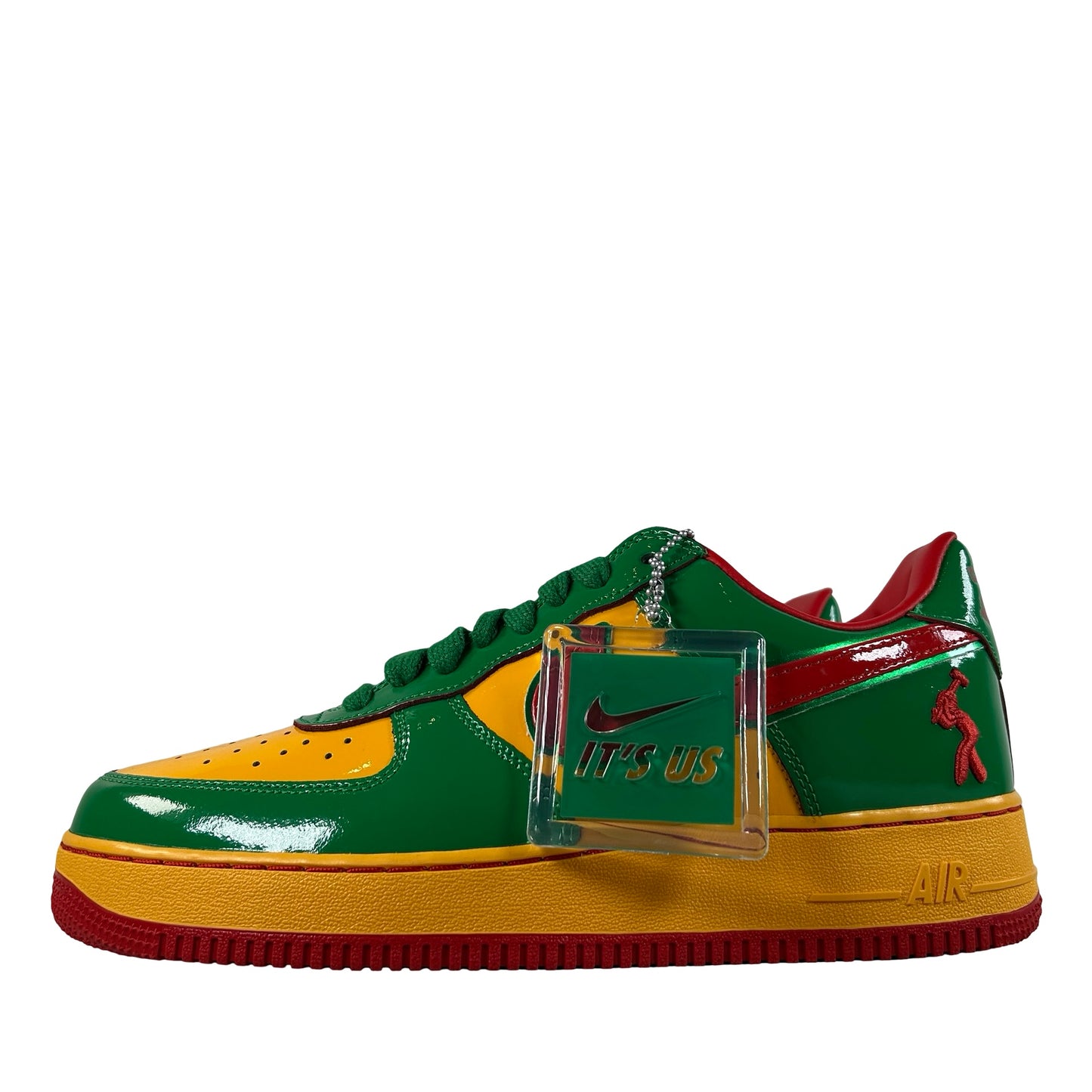 IH4383 300 Nike Air Force 1 Low Lil Yachty Concrete Boys Lucky Green [USED] - 10 M (VNDS2)
