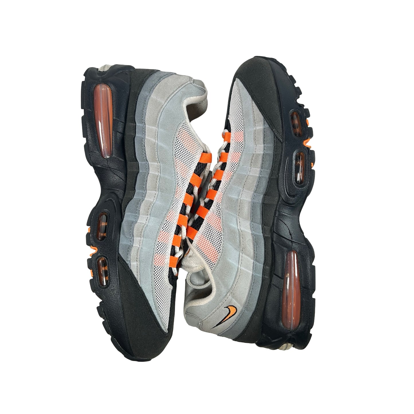HM4740 005 Nike Air Max 95 OG Big Bubble Bright Mandarin (2025) [USED] - 11 M (Used)