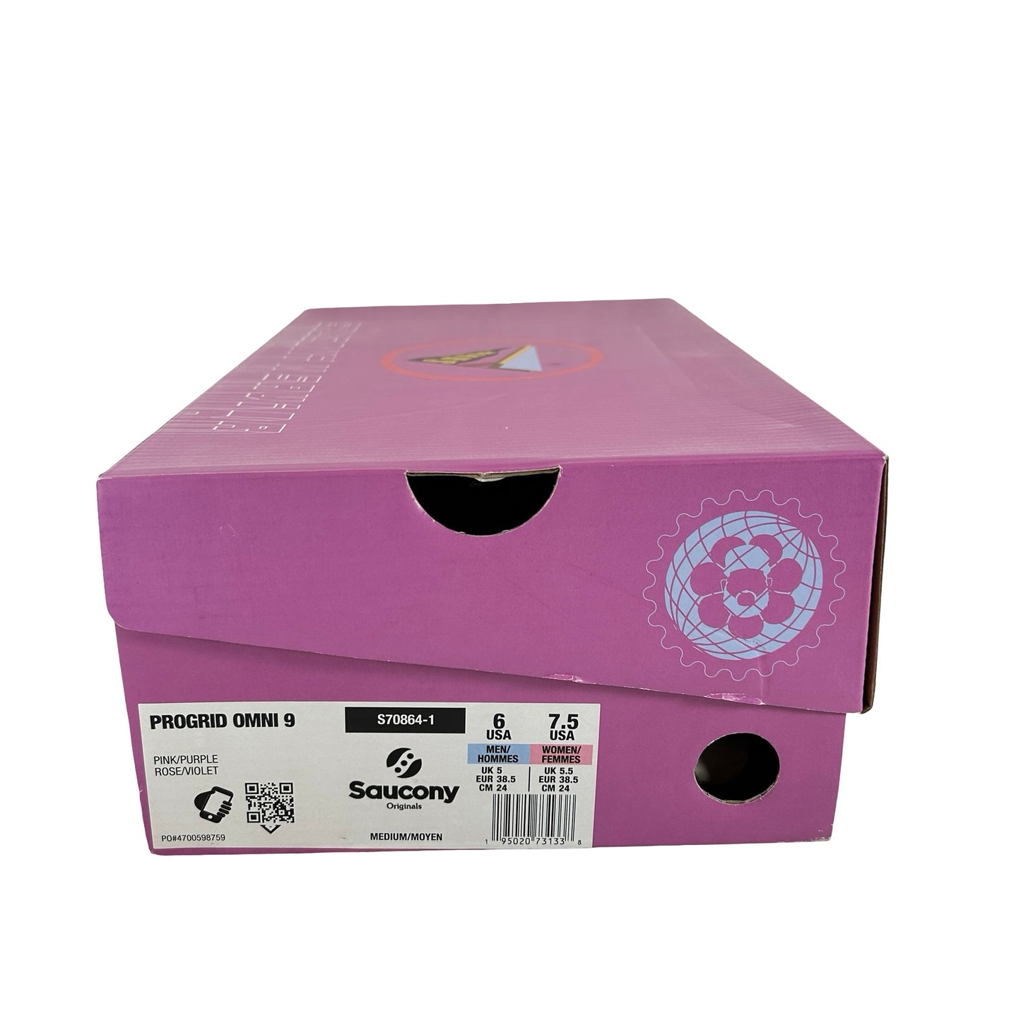 S70864 1 Saucony ProGrid Omni 9 Jae Tips To Do List Pink [USED] - 6 M (Used)