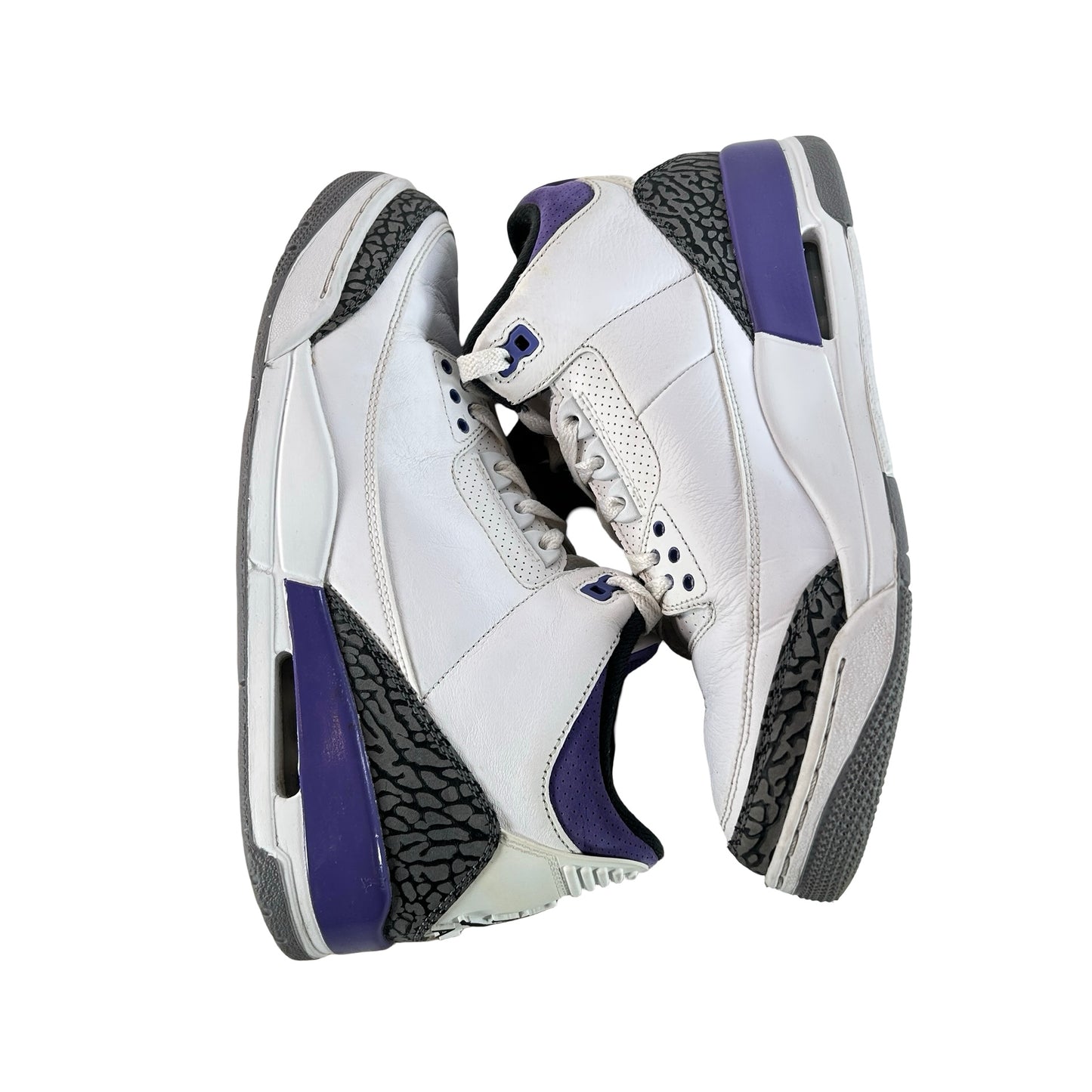CT8532 105 Jordan 3 Retro Dark Iris [USED] - 10 M (Used2) (Replace Box2)