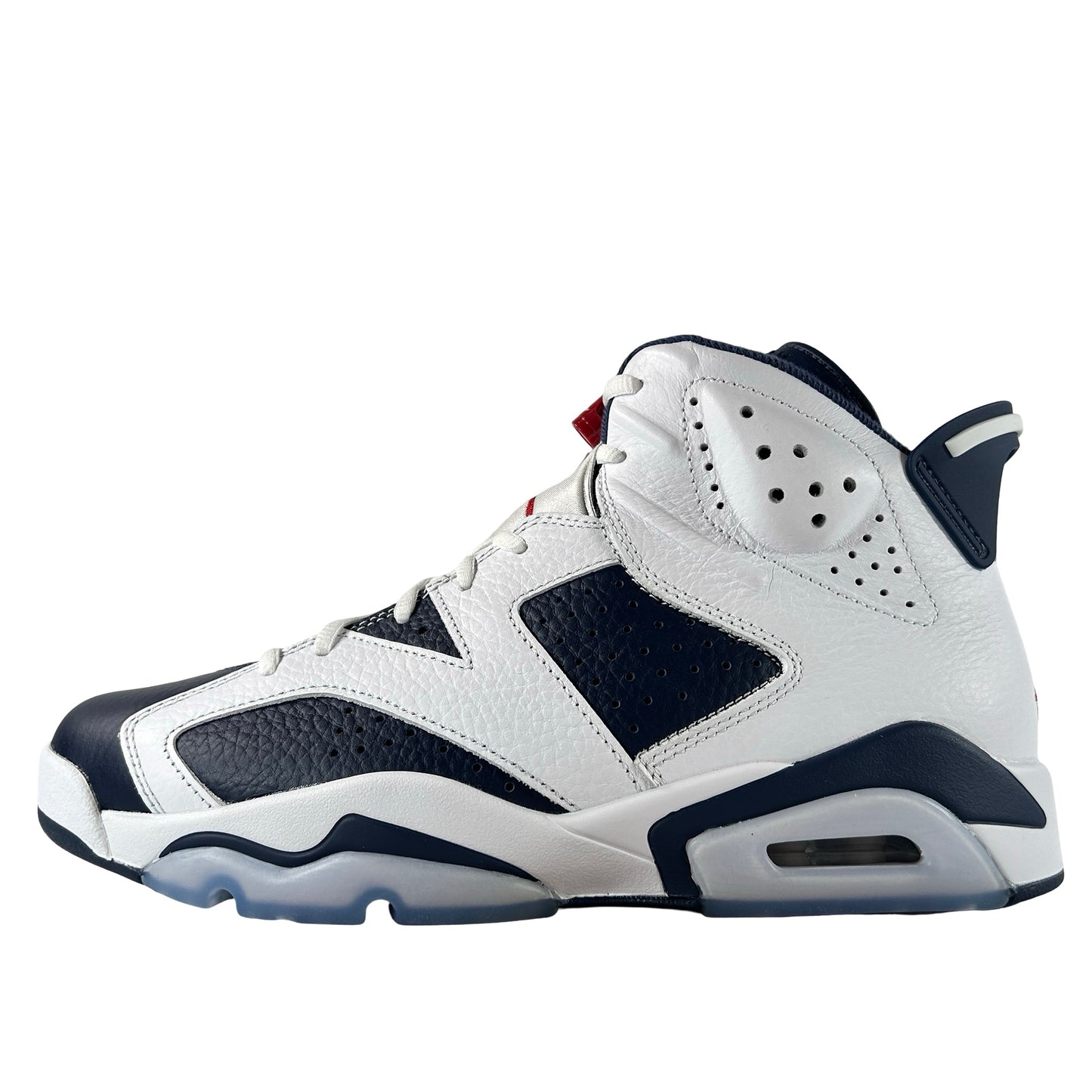 CT8529 164 Jordan 6 Retro Olympic (2024) [CONDITIONAL] - 9 M (No Box) (Slightly Yellowing Soles)