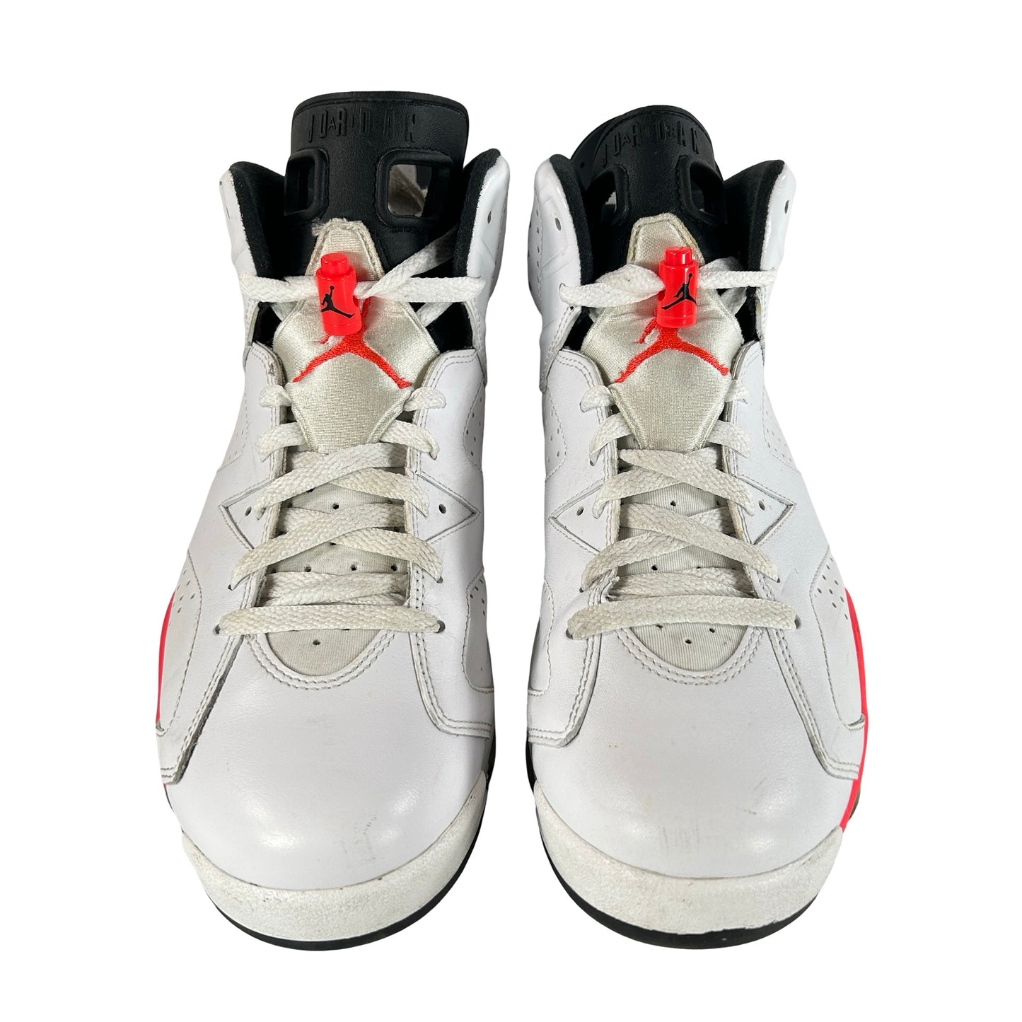 384664 123 Jordan 6 Retro Infrared White (2014) [USED] - 9.5 M (Used2)