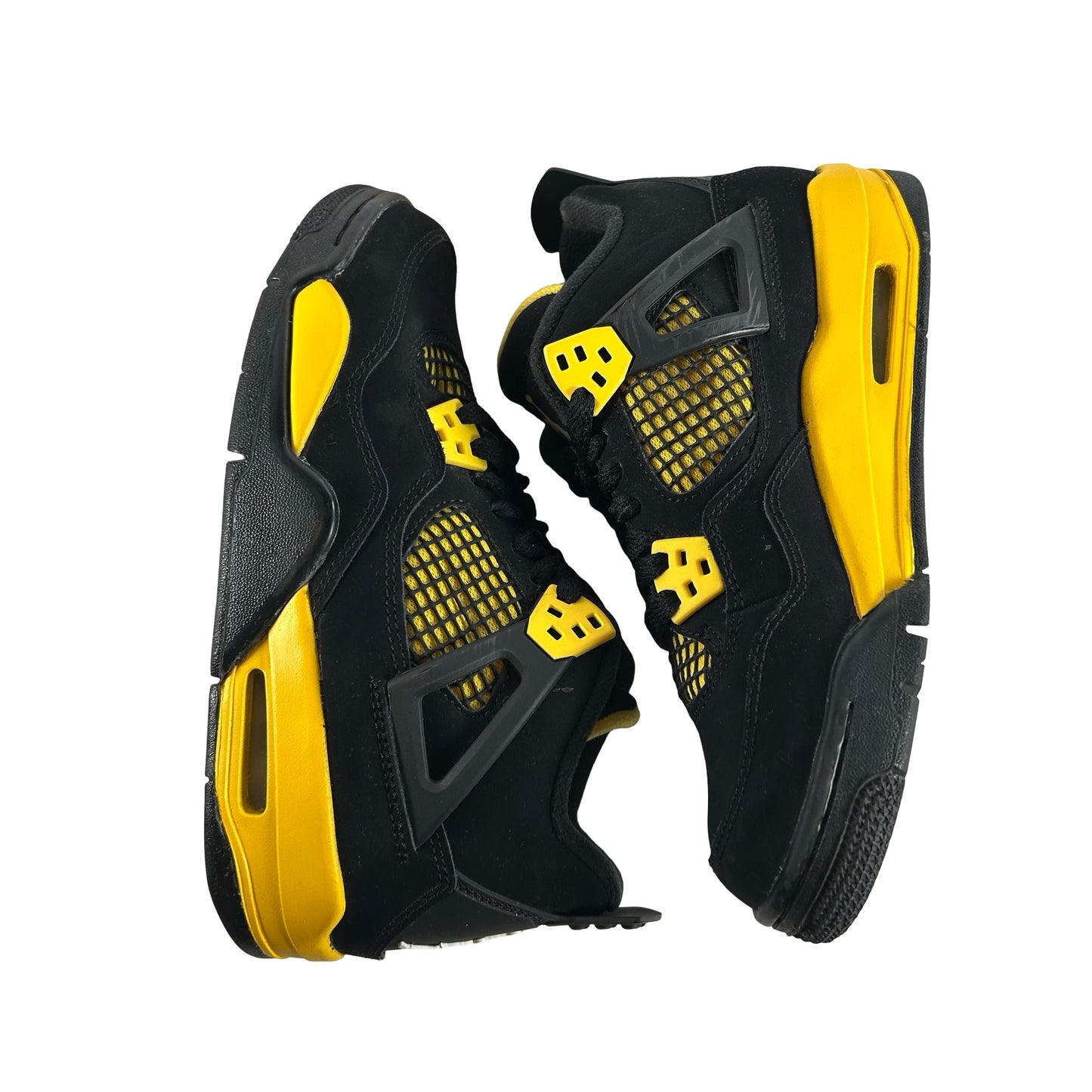 408452 017 Jordan 4 Retro Thunder (2023) (GS) [USED] - 4.5 Y (Used)