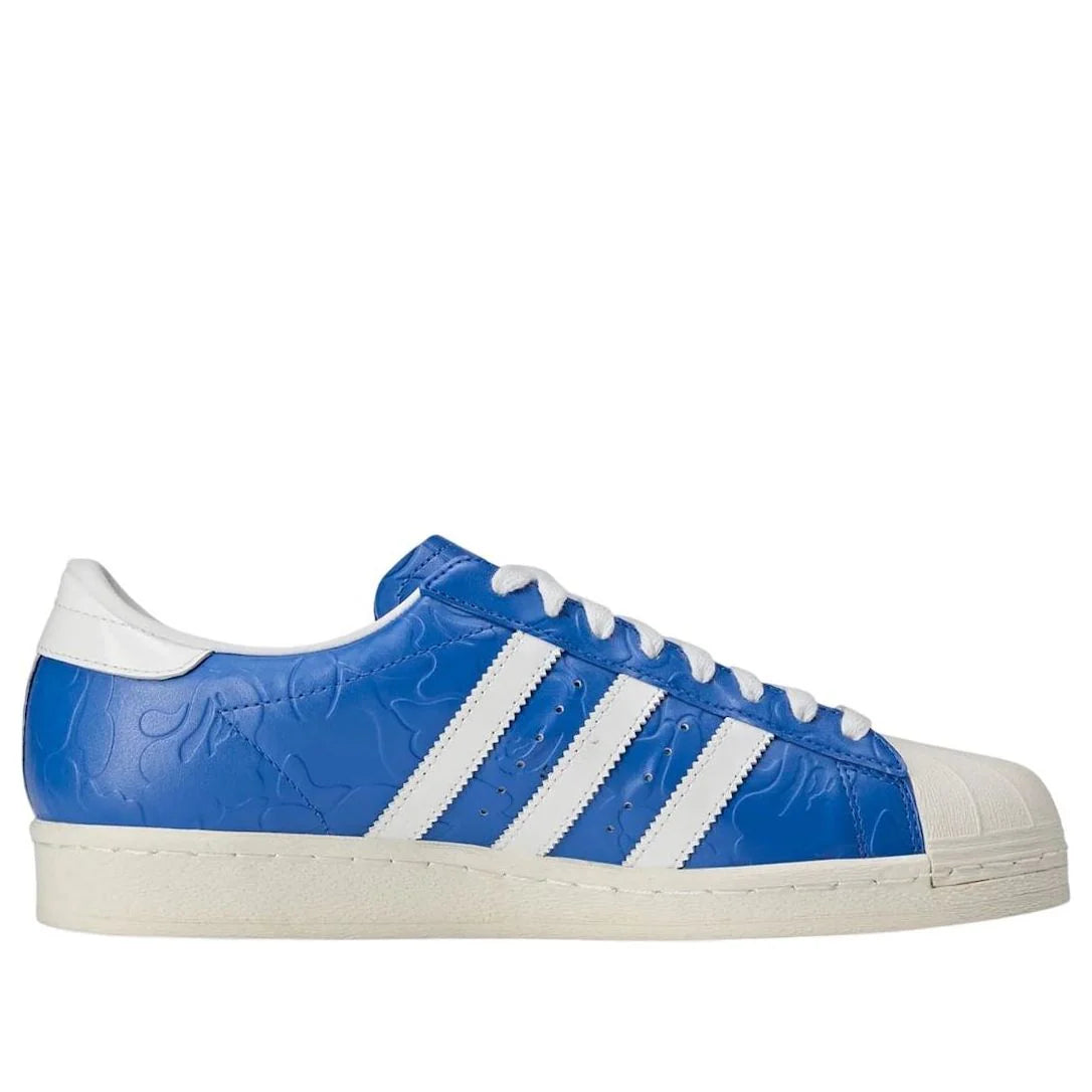 JR2702 adidas Superstar Vintage Bape Blue White