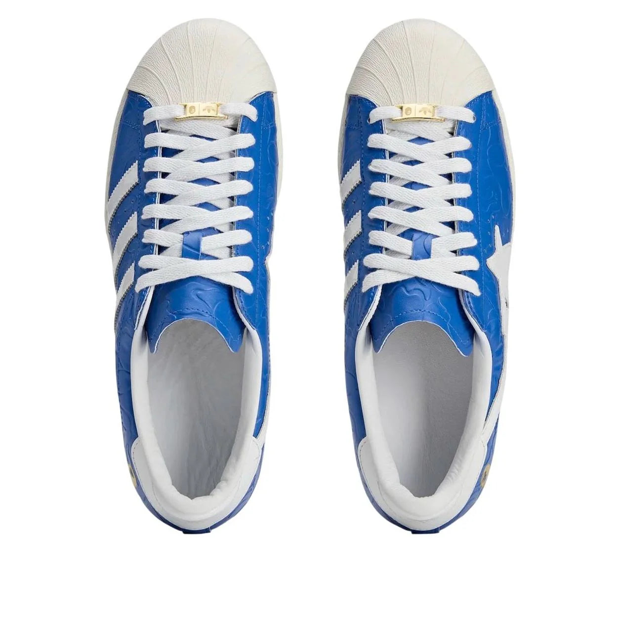 JR2702 adidas Superstar Vintage Bape Blue White