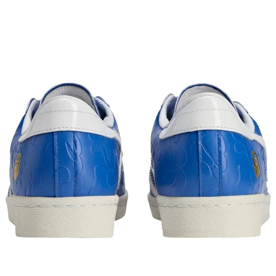 JR2702 adidas Superstar Vintage Bape Blue White