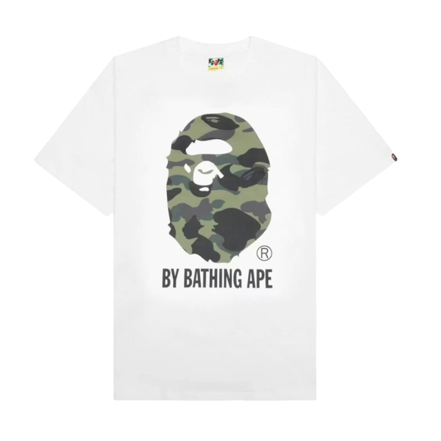 BAPE 1st Camo By Bathing Ape Tee (FW25) White/Green [USED] - XL (Used)