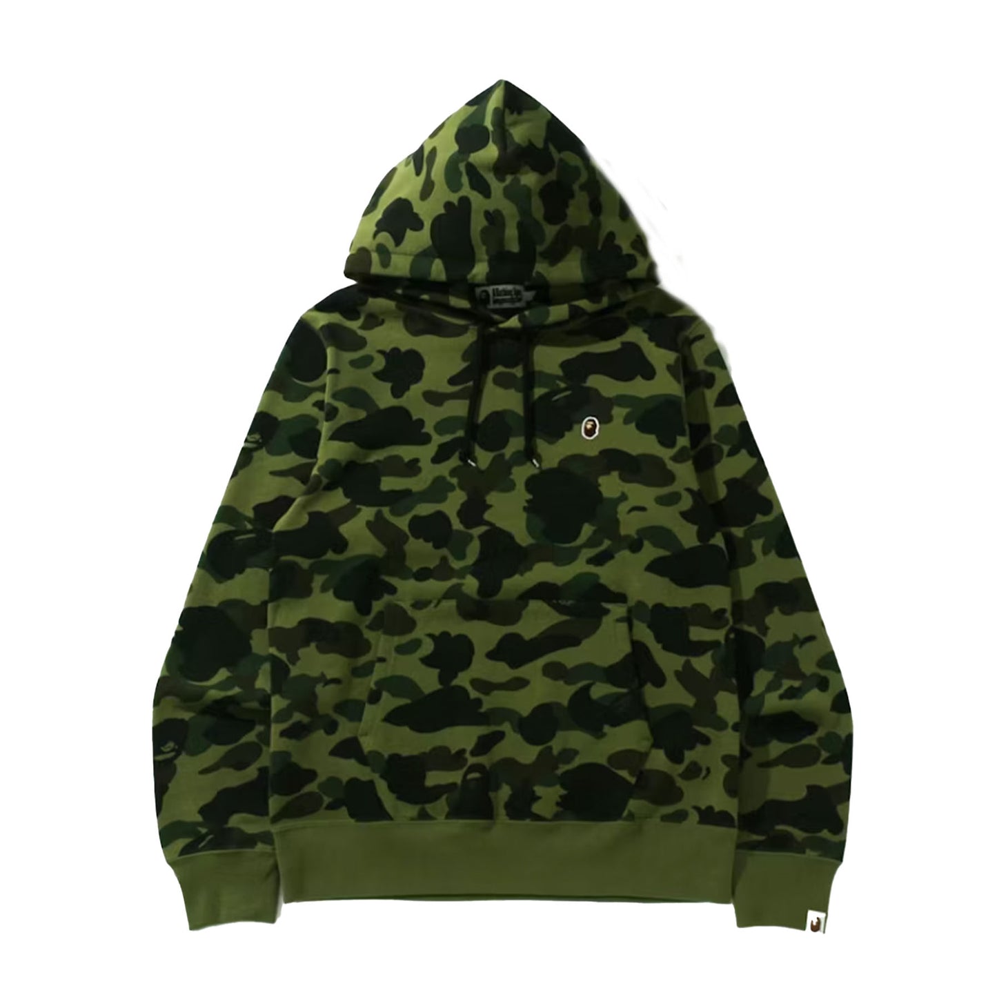 BAPE 1st Camo One Point Pullover Hoodie Green [USED] - L (Used)