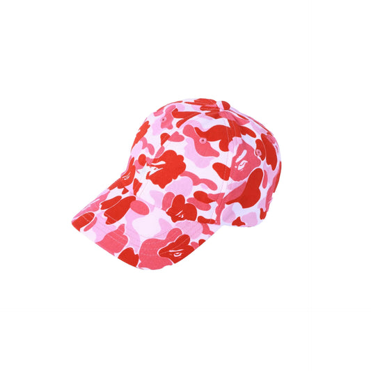 BAPE ABC Camo Bapesta Panel Cap Pink