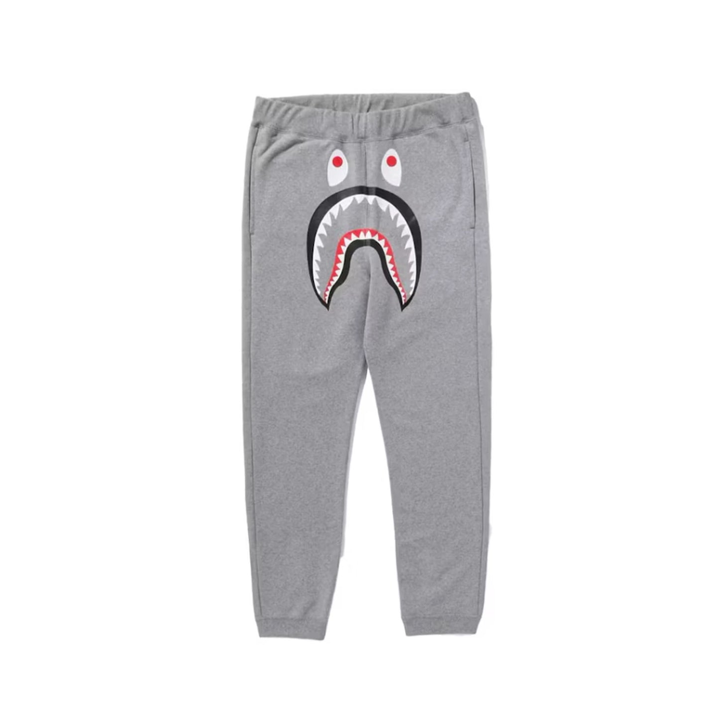 BAPE ABC Camo Shark Sweat Pants Gray [USED] - XL (Used)