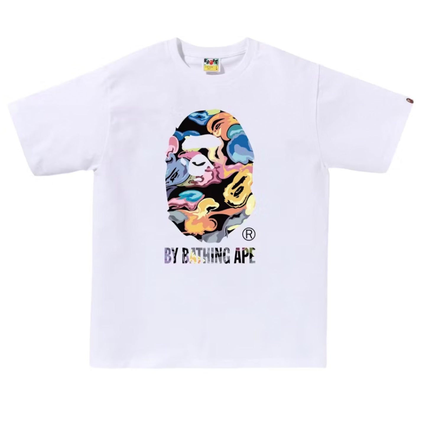 BAPE Art Camo By Bathing Ape Tee White