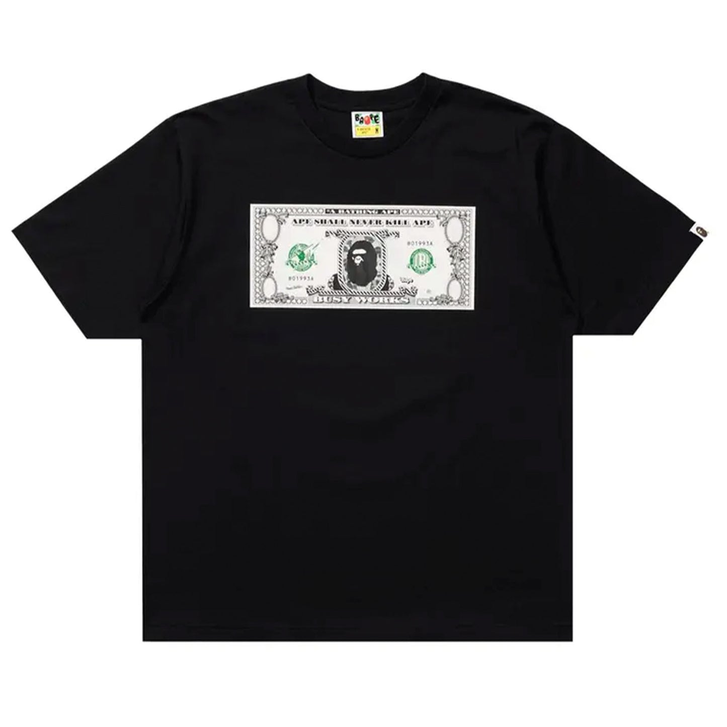 BAPE BAPE$ Classic Tee Black [USED] - M (Used)