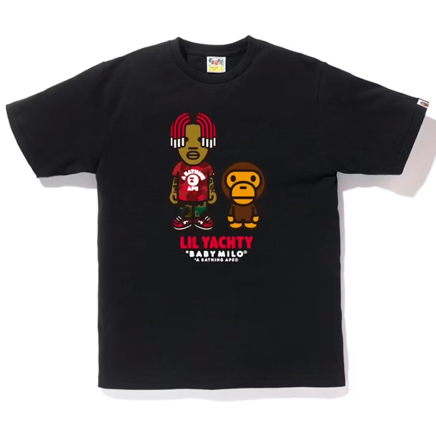 BAPE Baby Milo x Lil Yachty Tee #1 Black [USED] - M (Used)