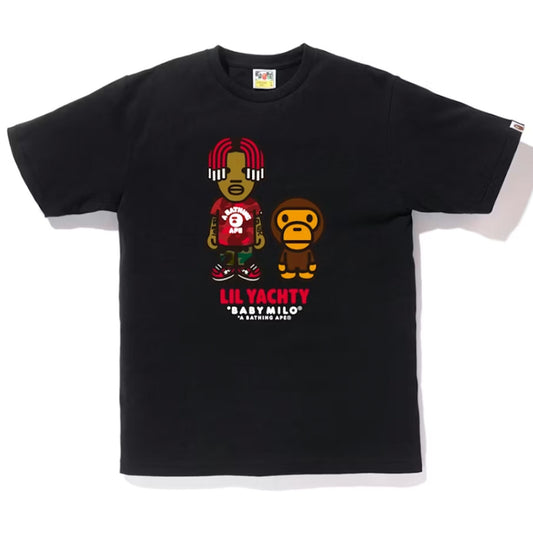 BAPE Baby Milo x Lil Yachty Tee #1 Black [USED] - M (Used)
