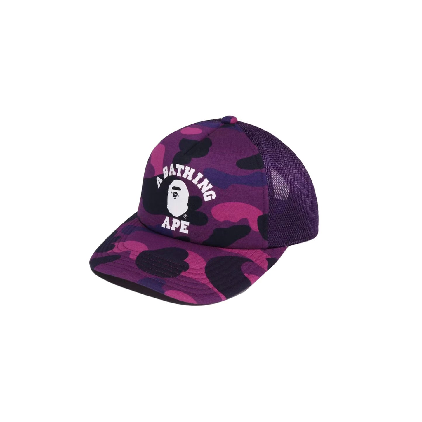 BAPE Color Camo College Mesh Cap Purple [USED] - OS (Used)