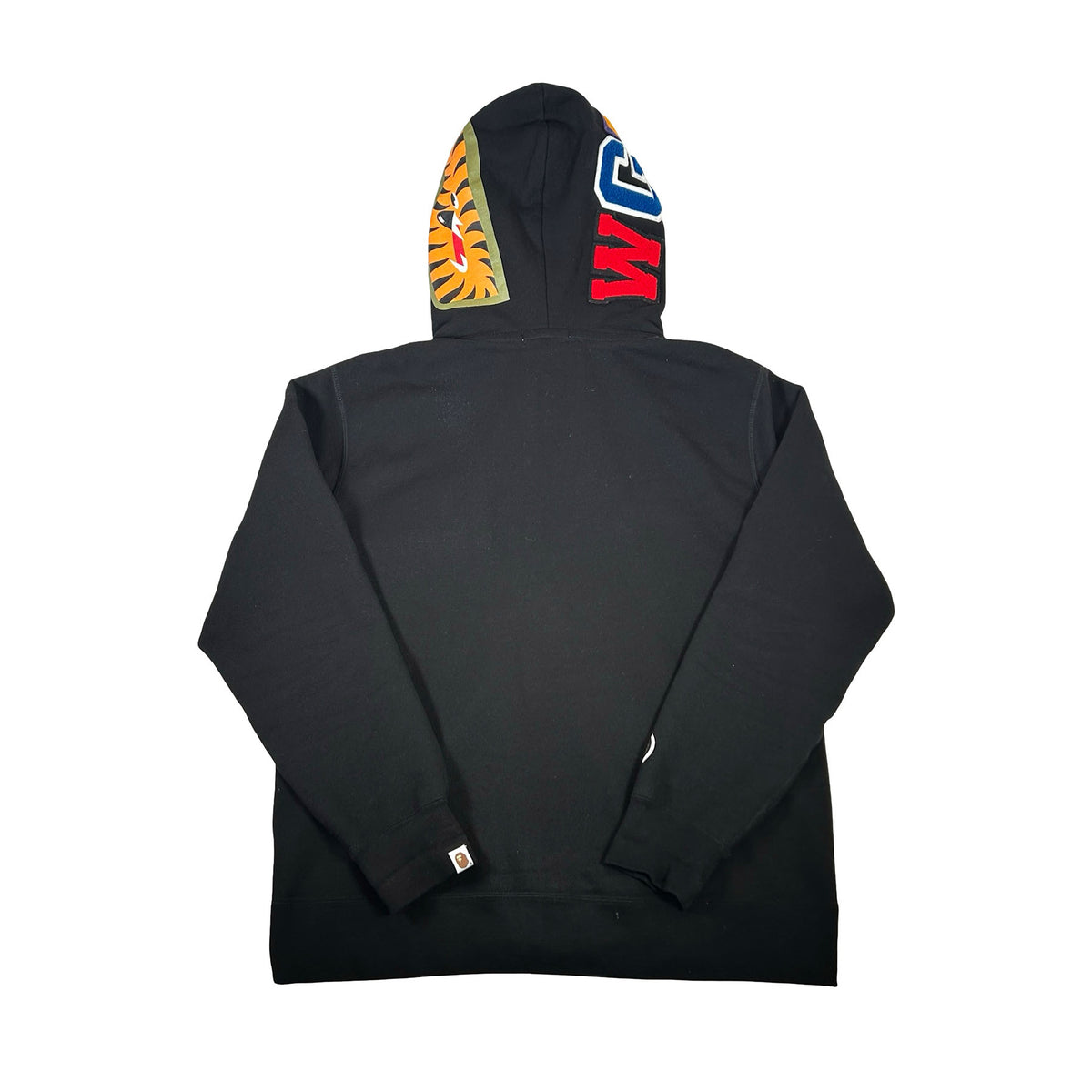 BAPE 1st Camo Shark Full Zip Double Hoodie Black [USED] - XL (Used)