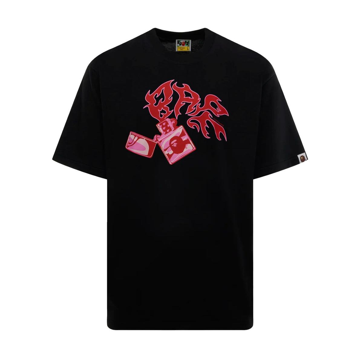 Bape Lighter Relaxed Fit Tee Black