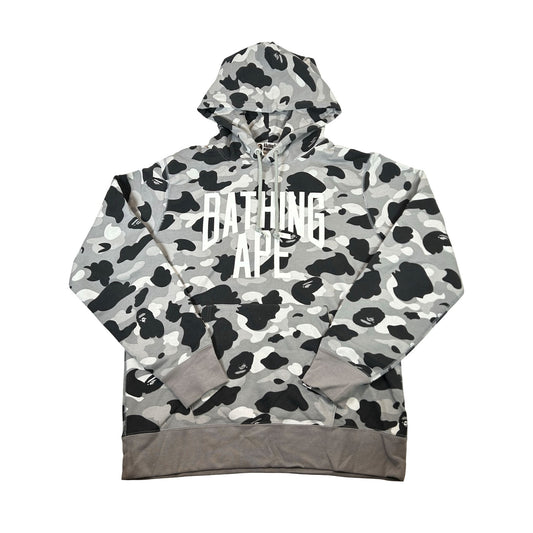 BAPE 1st Camo Pullover Hoodie Grey [USED] - XL (Used)