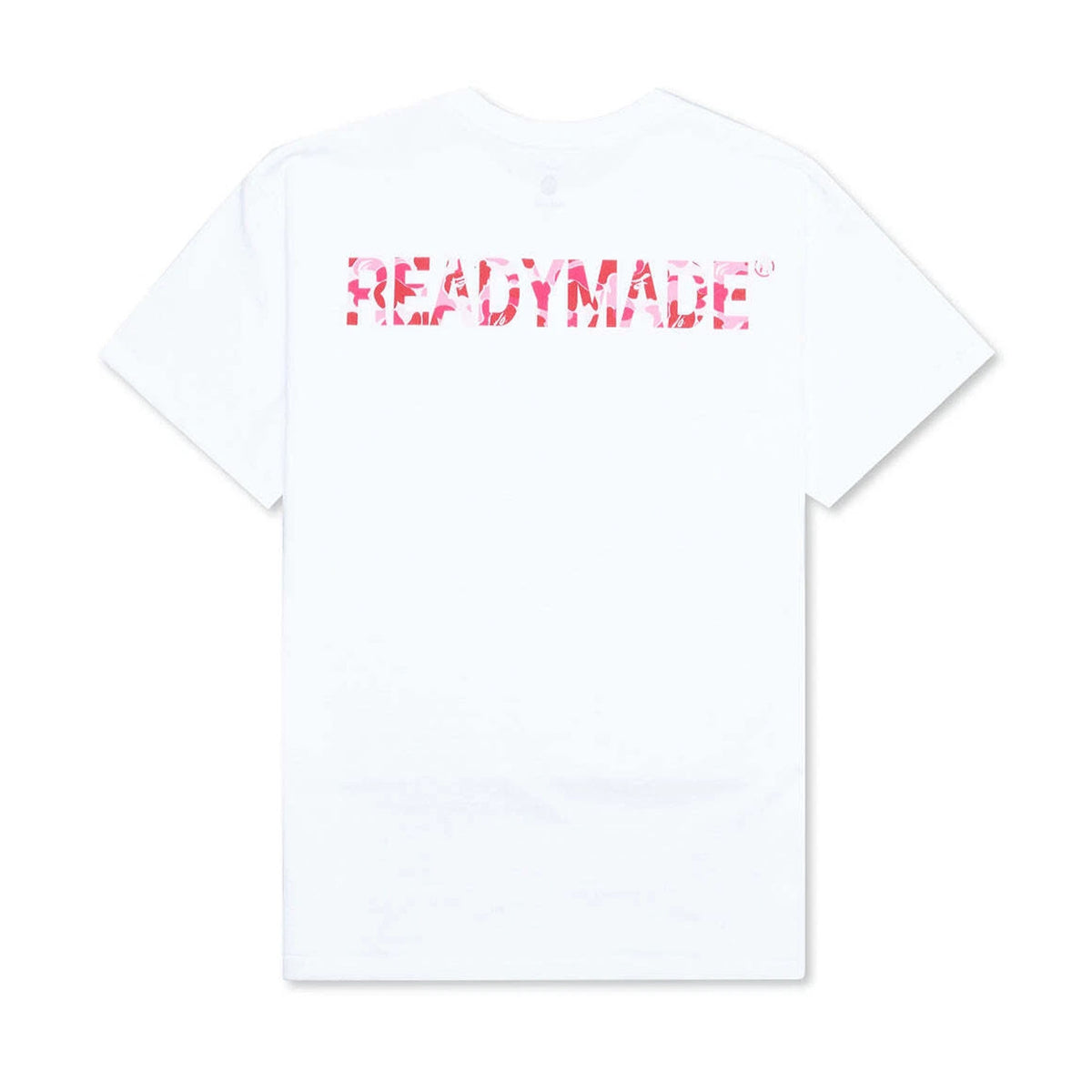 BAPE x Readymade Tee White Pink Camo